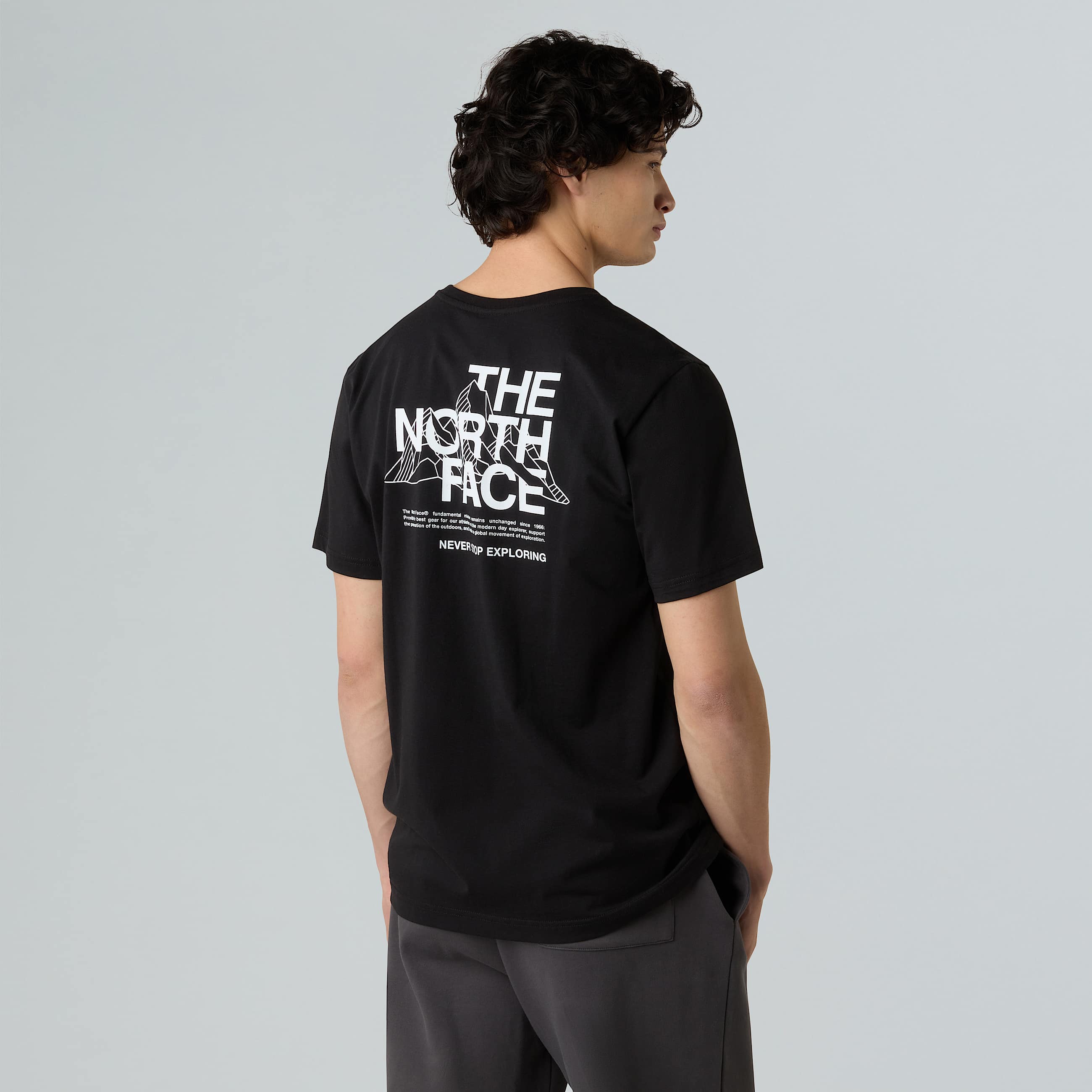 Camiseta Mountain Sketch para hombre TNF ALT4