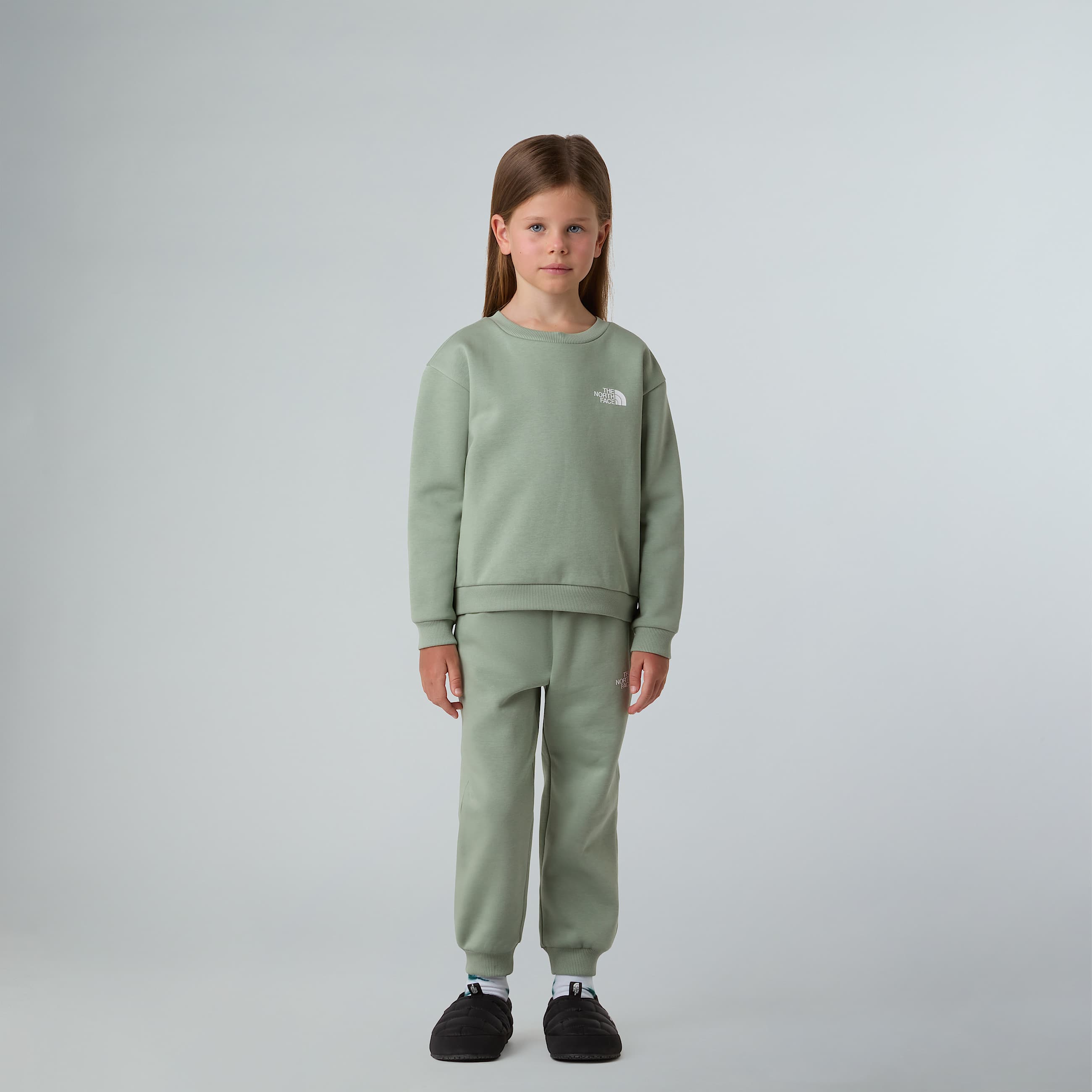 Kids Simple Dome Fleece Set TNF ALT4