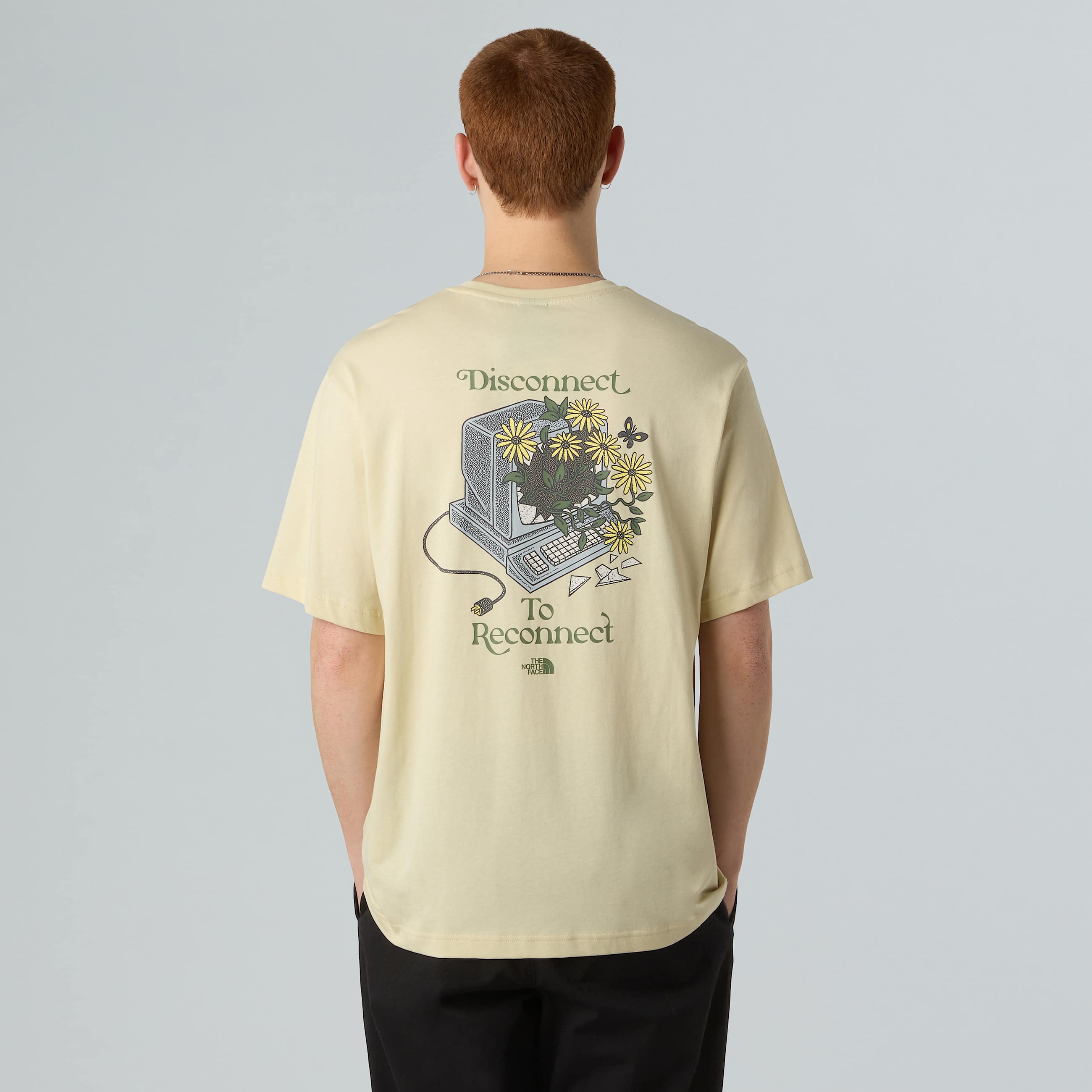 Connect relaxt geschnittenes TShirt mit Grafik in Unisex TNF ALT4