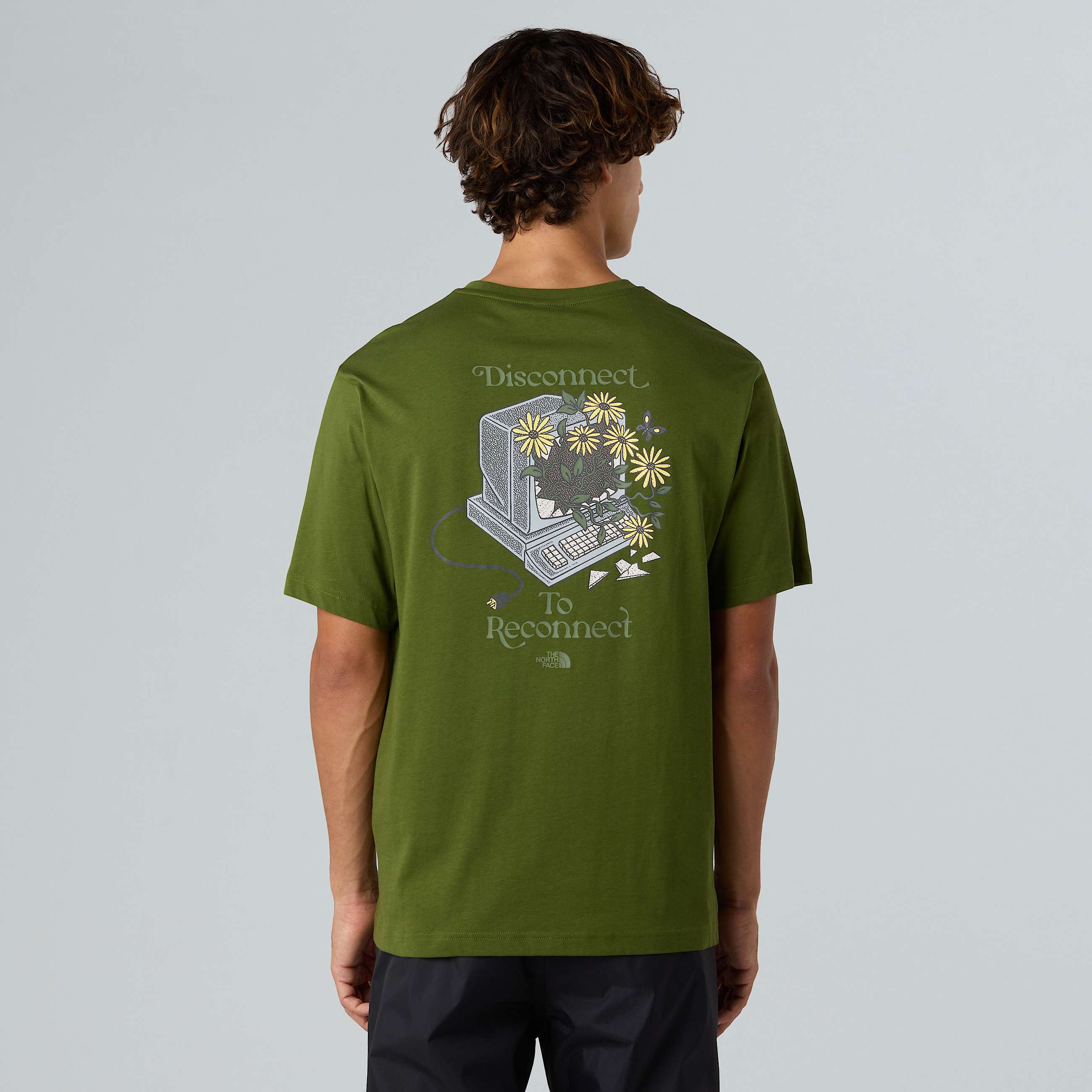 Tshirt dcontract Connect Graphic unisexe TNF ALT4