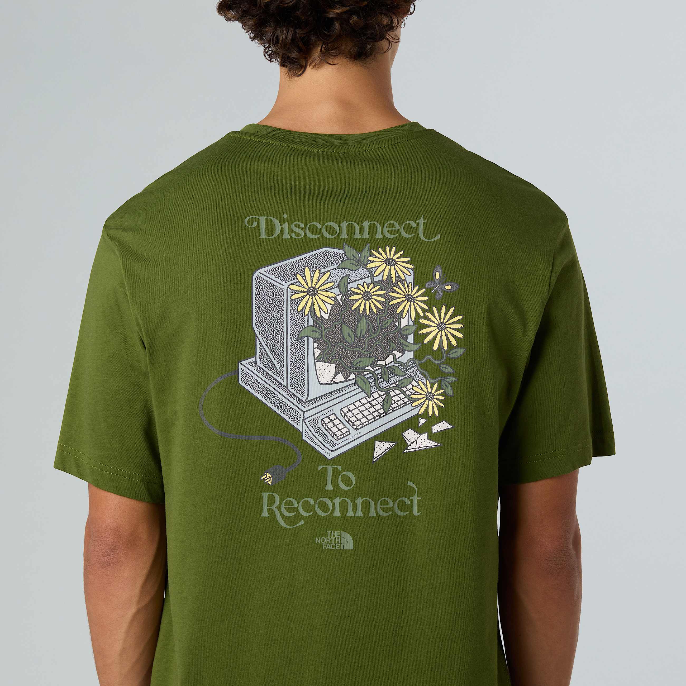 Tshirt dcontract Connect Graphic unisexe TNF ALT8