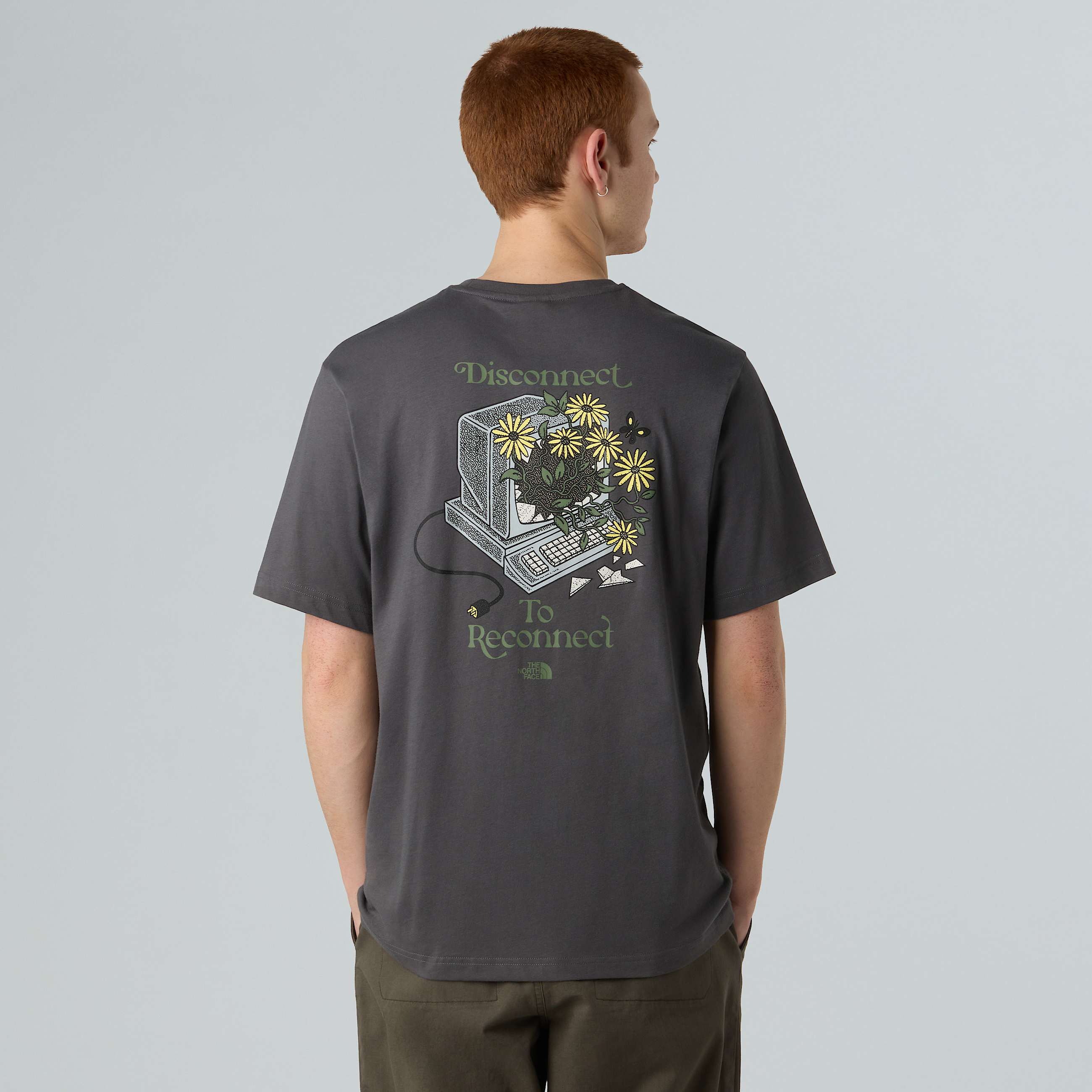 Tshirt dcontract Connect Graphic unisexe TNF ALT5