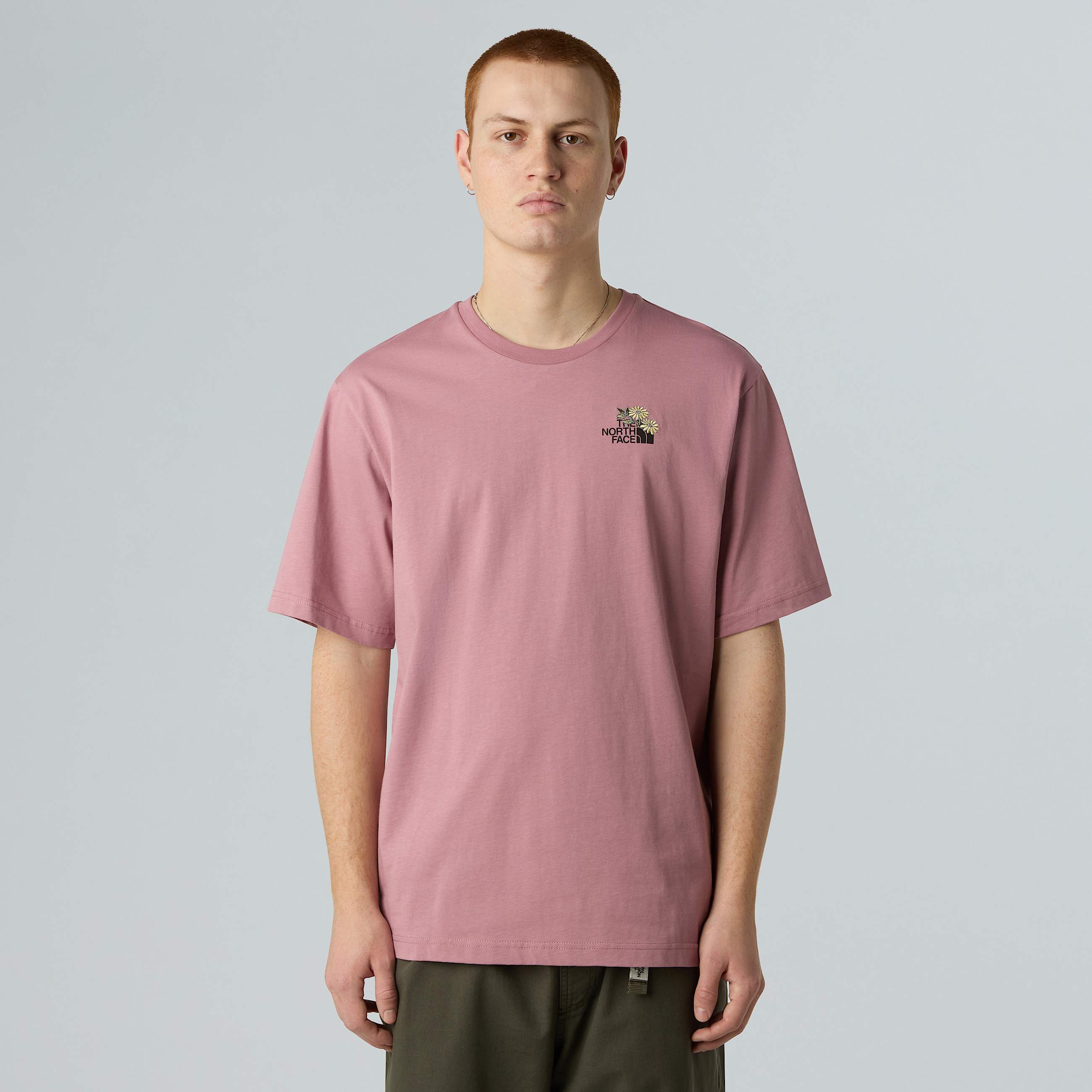 Unisex Dome Flower Relaxed Graphic TShirt TNF ALT4