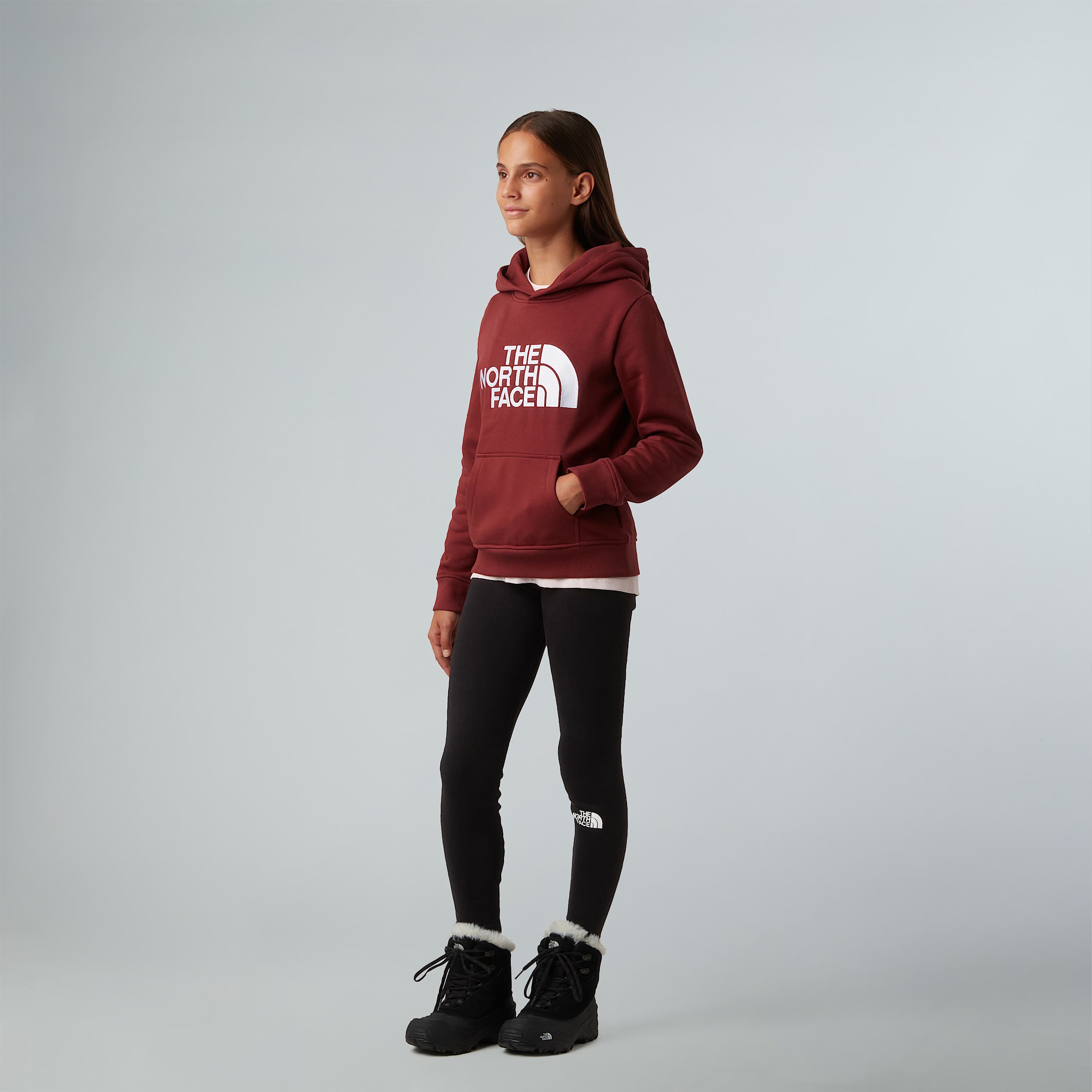 Teens Drew Peak Pullover Hoodie TNF ALT9