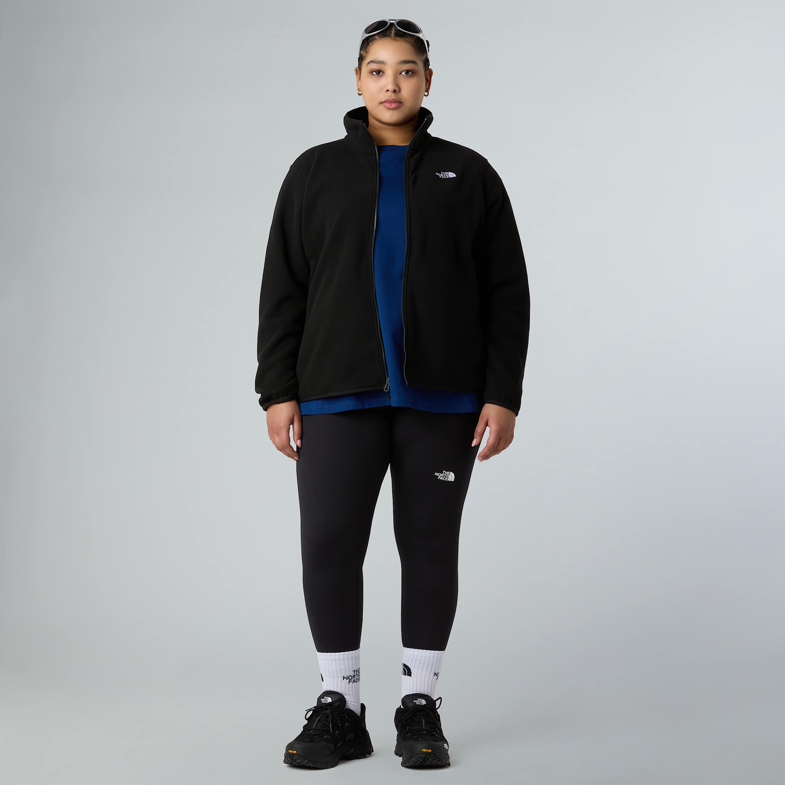Flex hochgeschnittene und 25 lange Leggings in bergre fr Damen TNF ALT5
