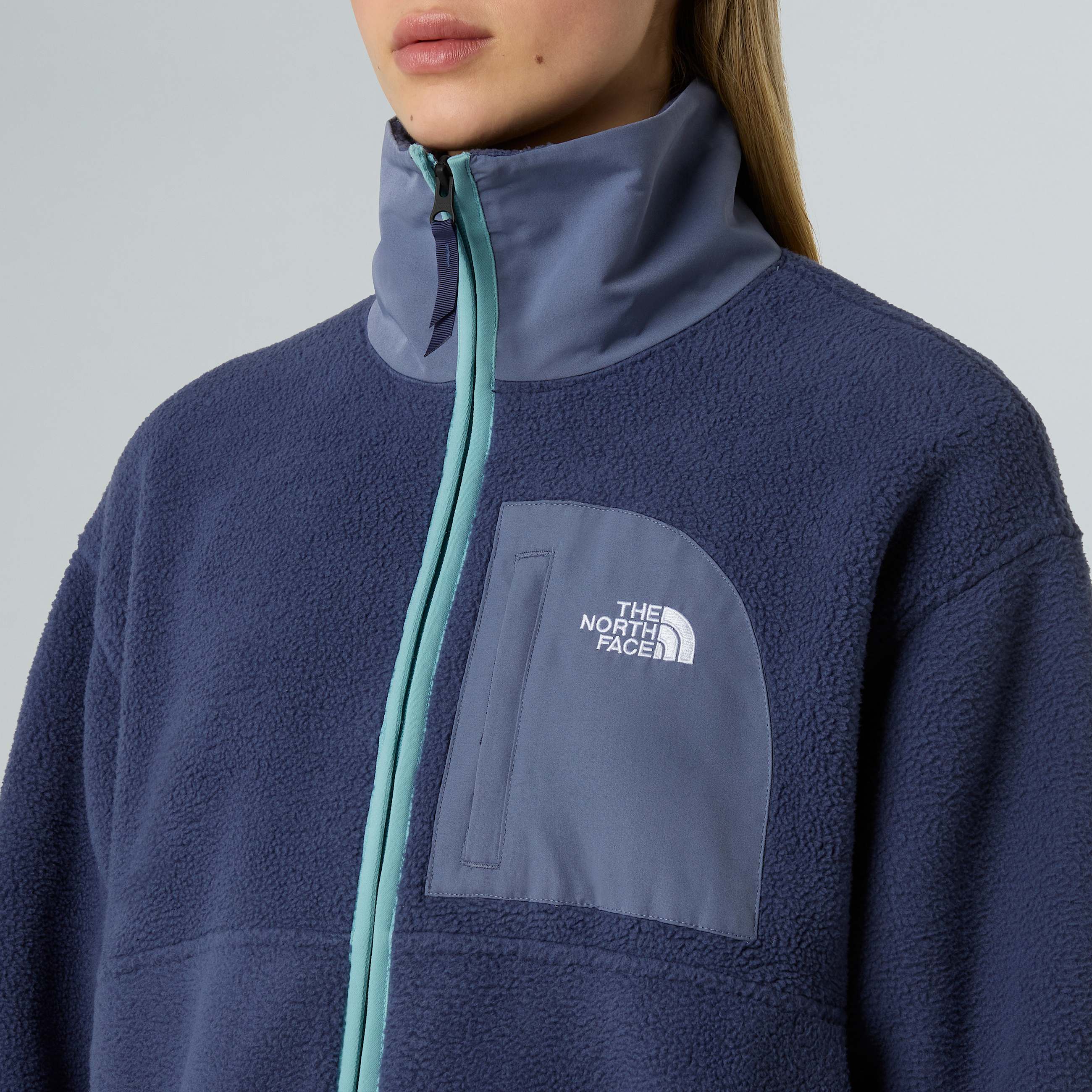 Womens Yumiori OffPeak FullZip Fleece Jacket TNF ALT8