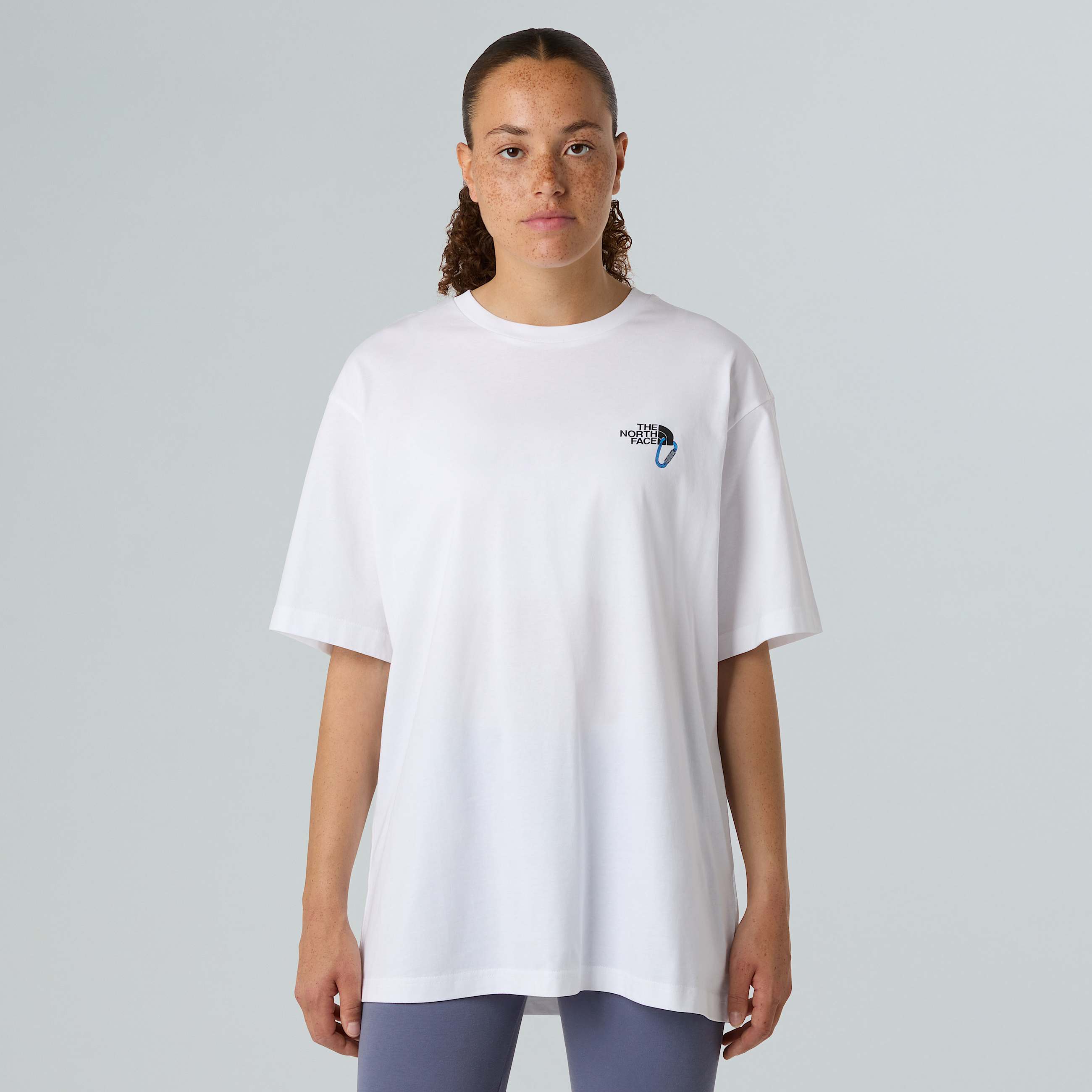 Uniseks Explore Carabiner RelaxedTshirt TNF TNF White ALT10