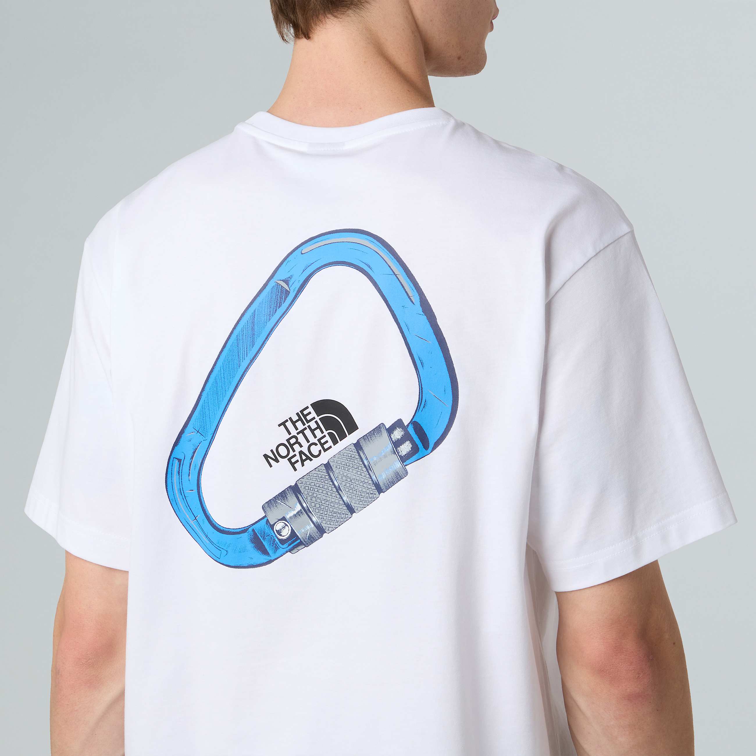 Uniseks Explore Carabiner RelaxedTshirt TNF TNF White ALT8