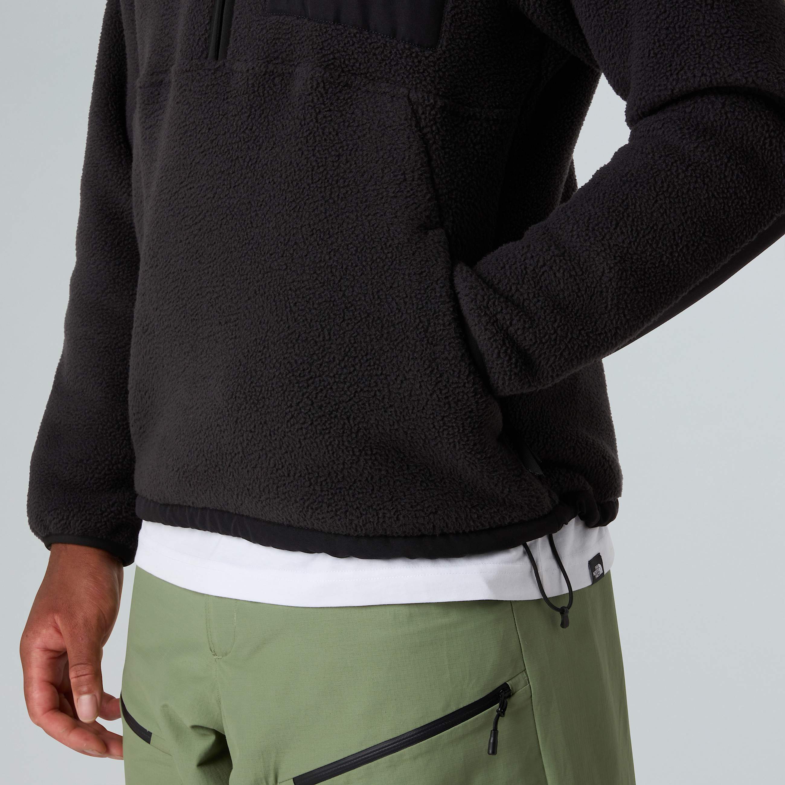 Mens Yumiori OffPeak 12 Zip Fleece Jacket TNF ALT8