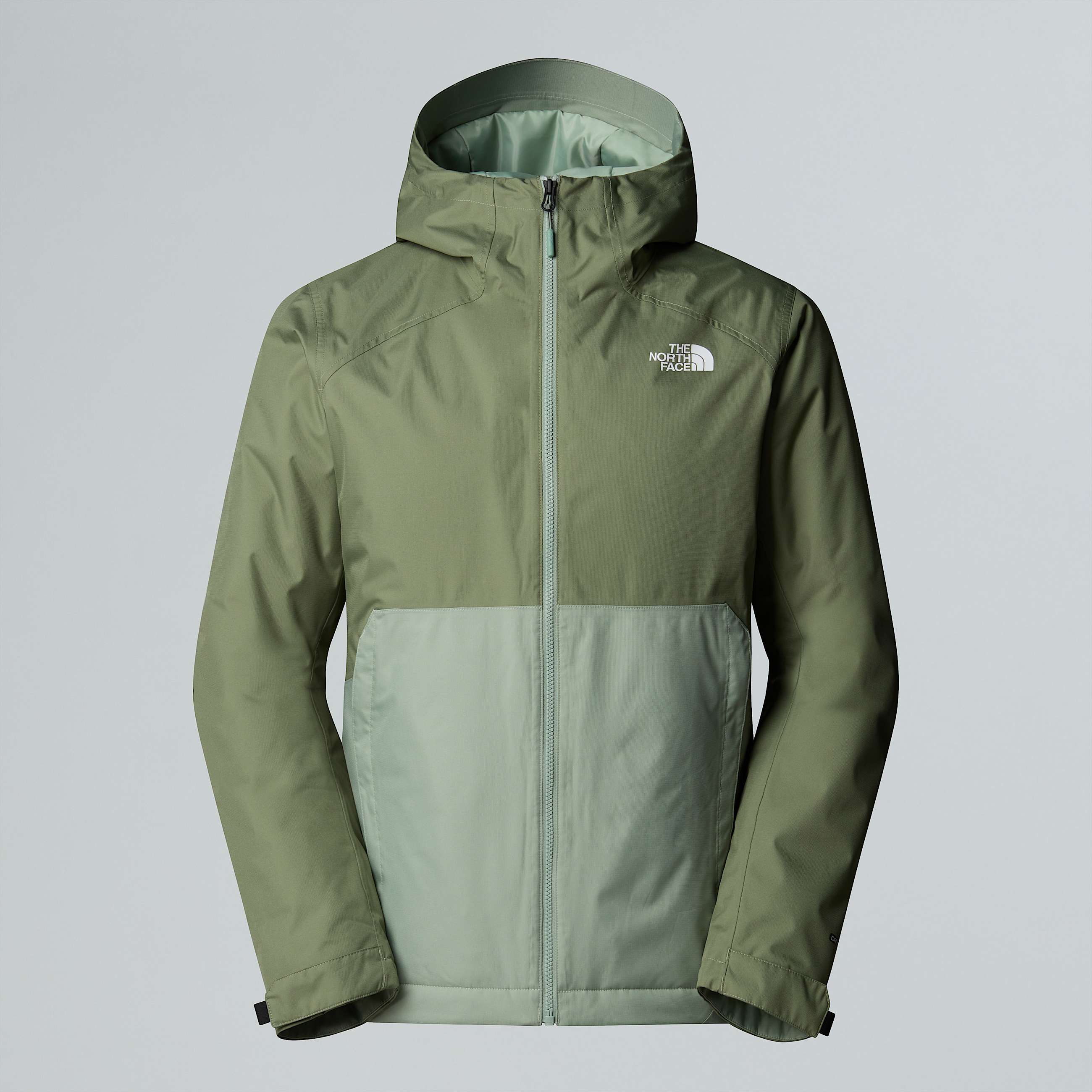Millerton isolierte Jacke fr Herren TNF Bark MistSlate Moss HERO
