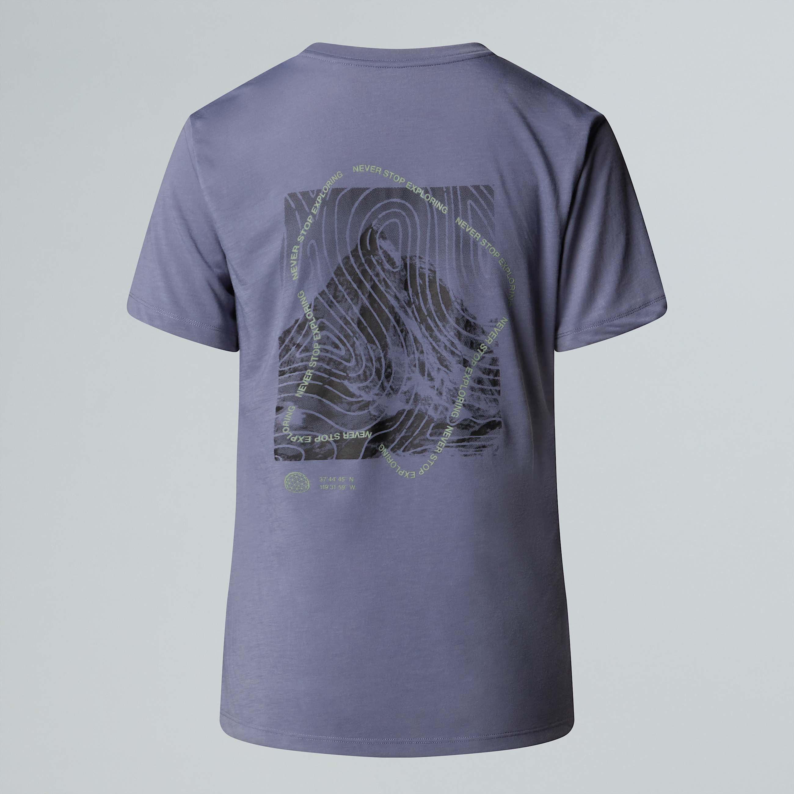 Camiseta con estampado grfico Foundation Half Dome para mujer TNF ALT1