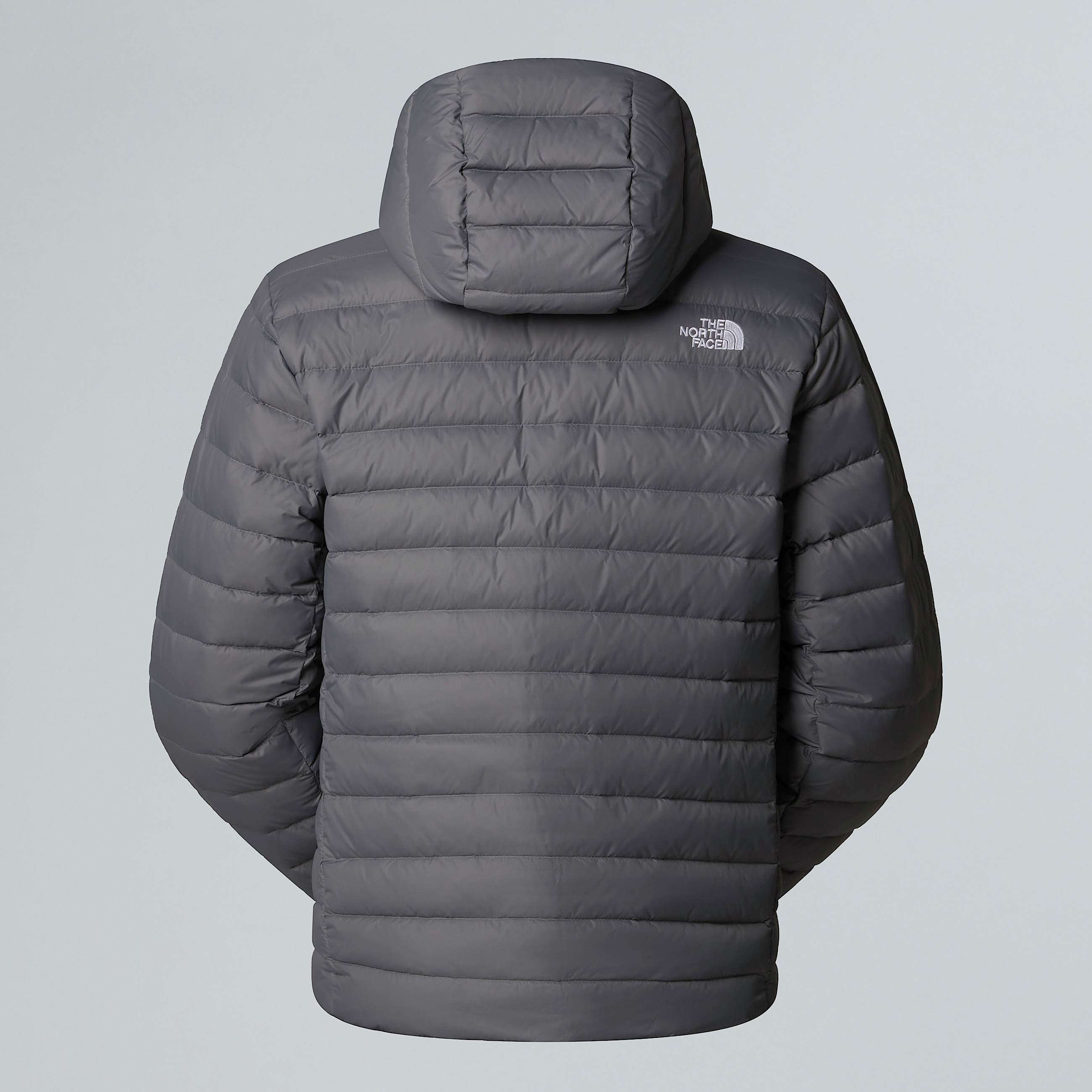 Mens Classic Down Hooded Jacket TNF ALT1