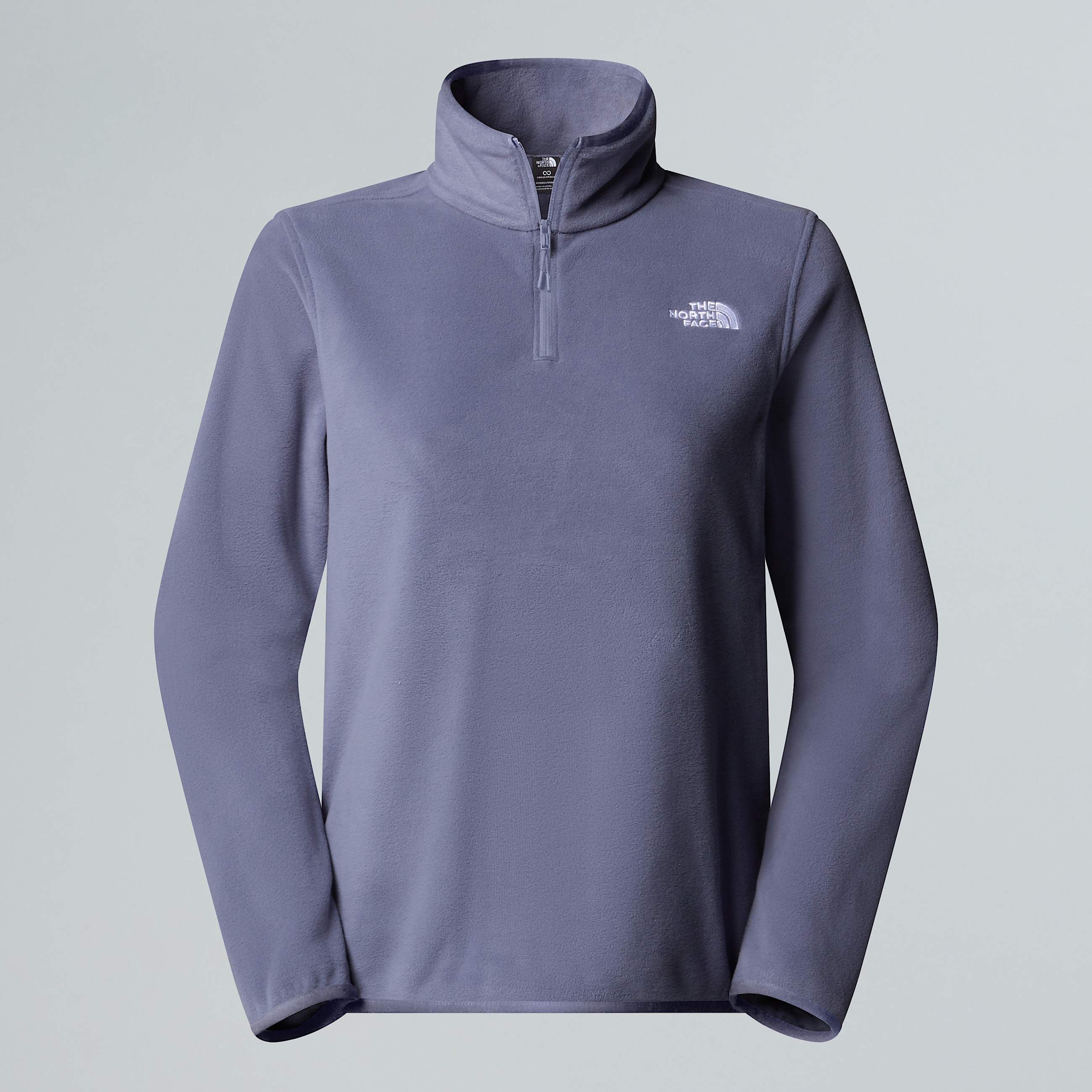 Glacierfleece met kwartrits voor dames TNF HERO