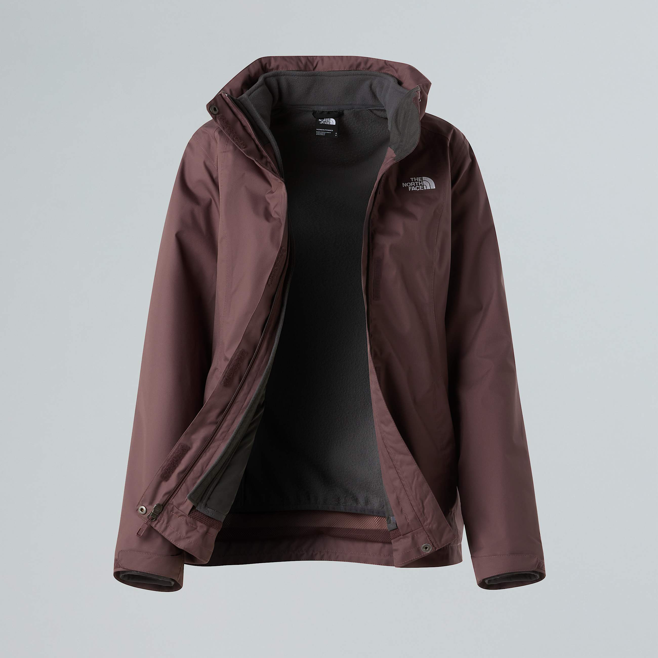 Womens Evolve II Triclimate 3in1 Jacket TNF ALT22