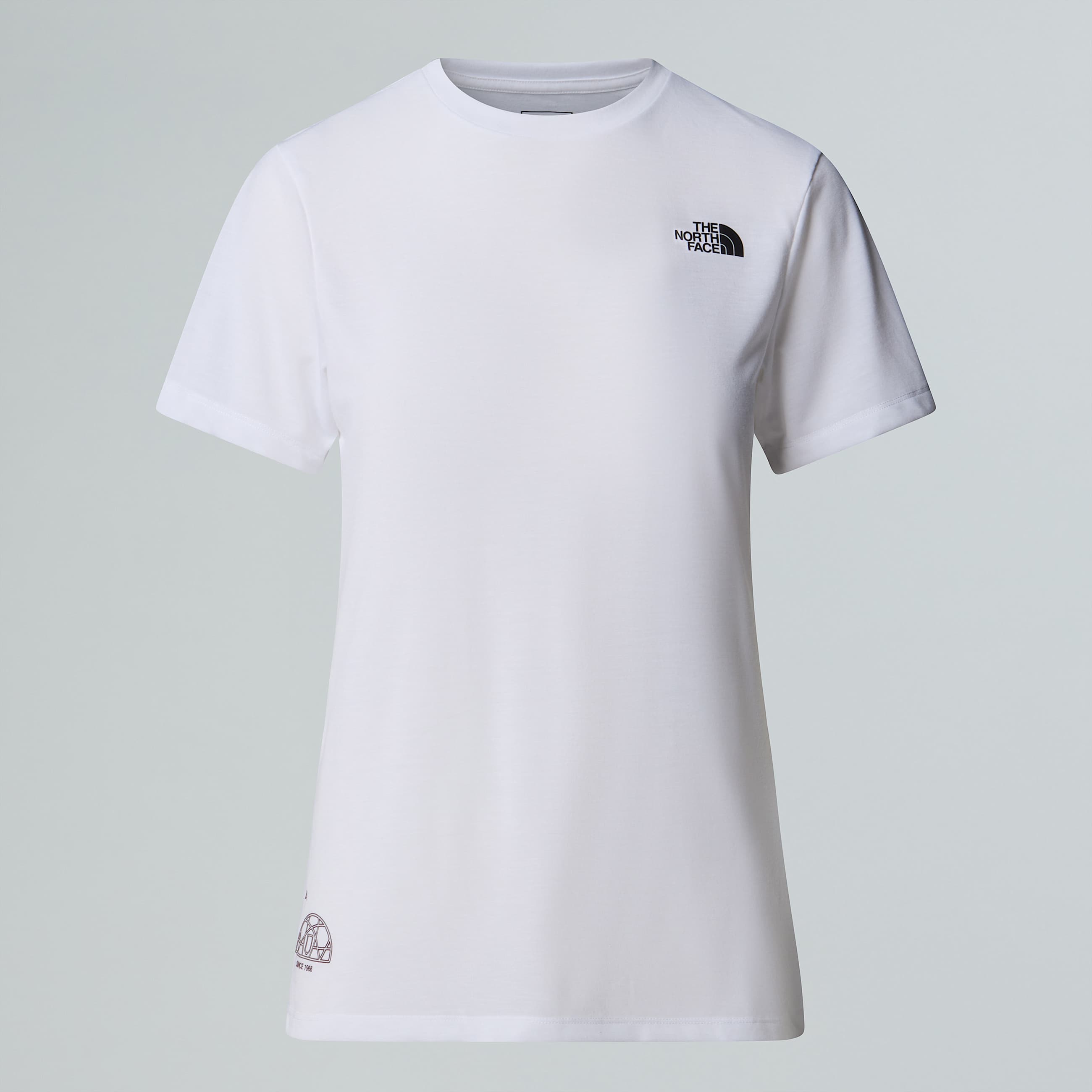 Womens Multiple Placement Graphic TShirt TNF HERO