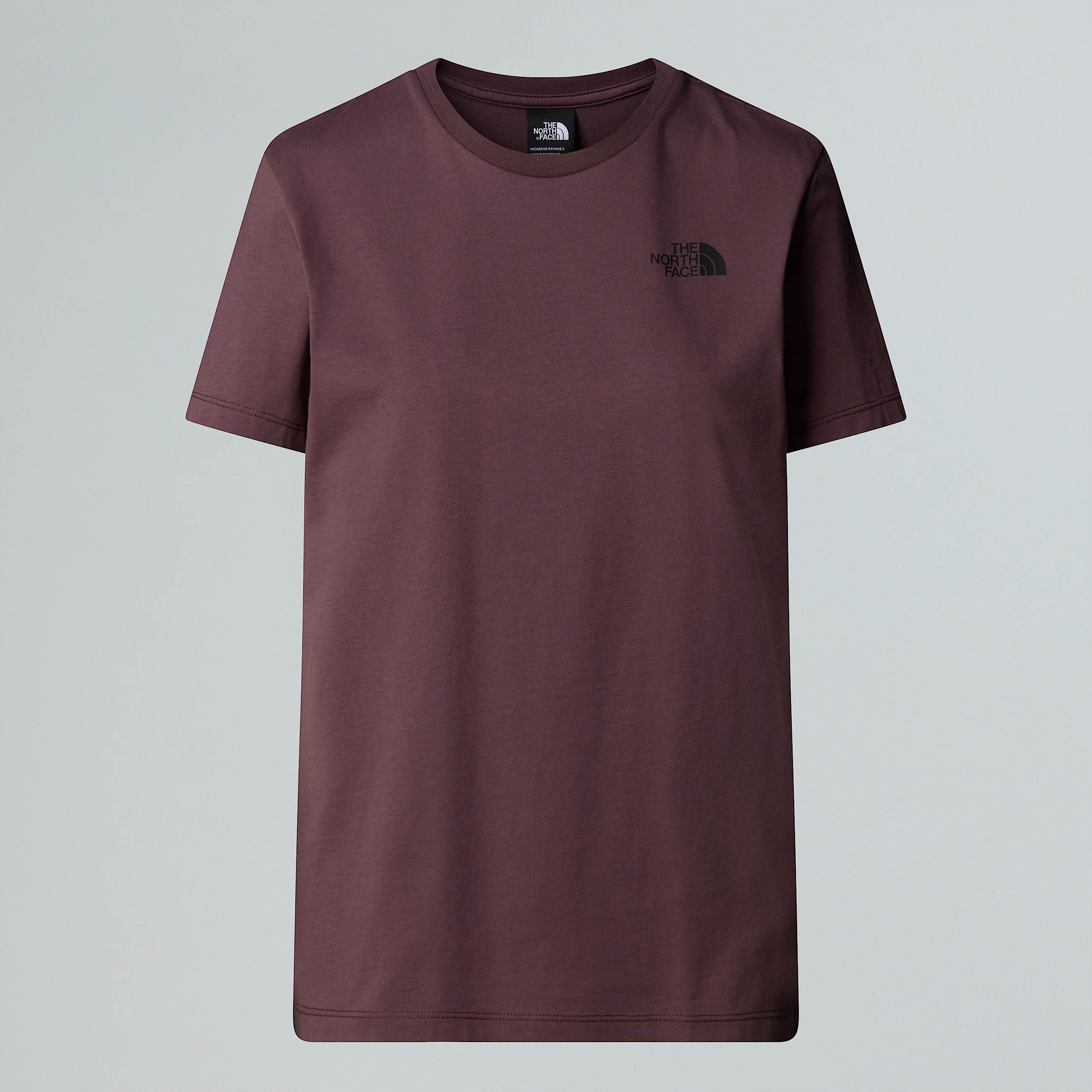 Camiseta holgada NSE Box Edge Of Light Infill para mujer TNF HERO