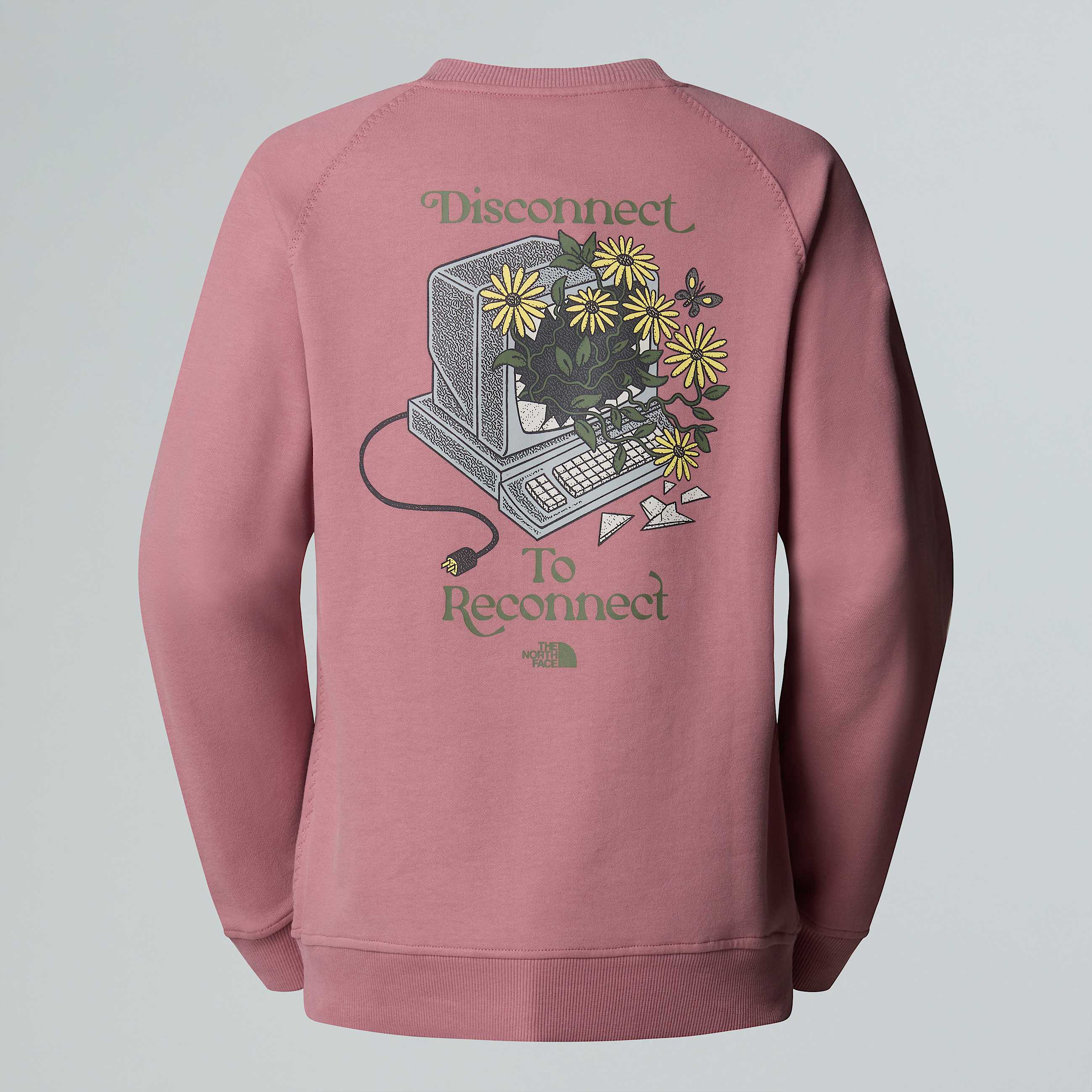 Connect Relaxed Graphic Sweatshirt W TNF ALT1