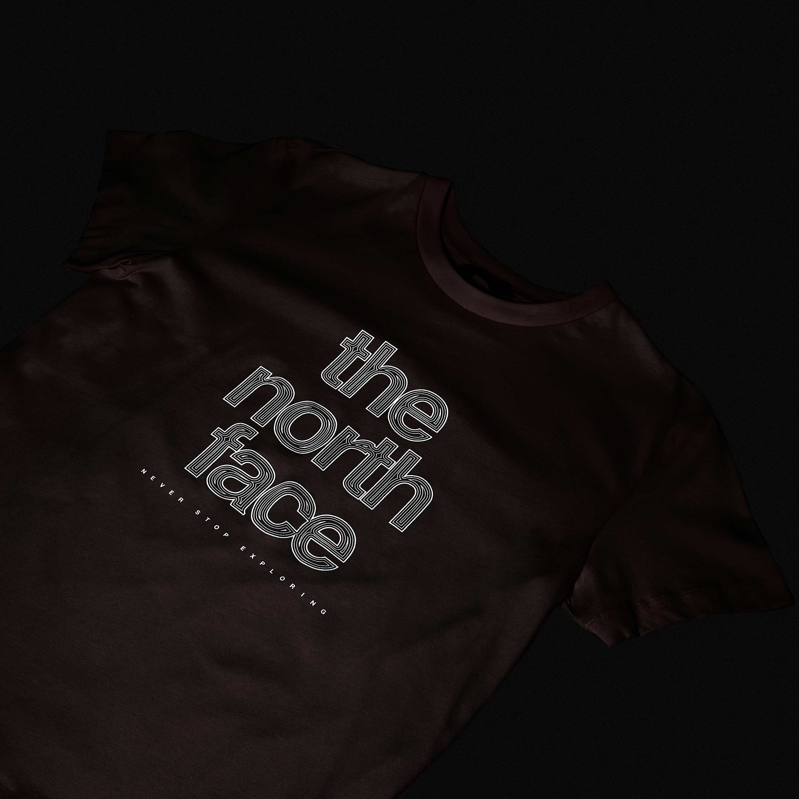 Reflektierendes  relaxt geschnittenes Logo TShirt fr Mdchen TNF ALT19