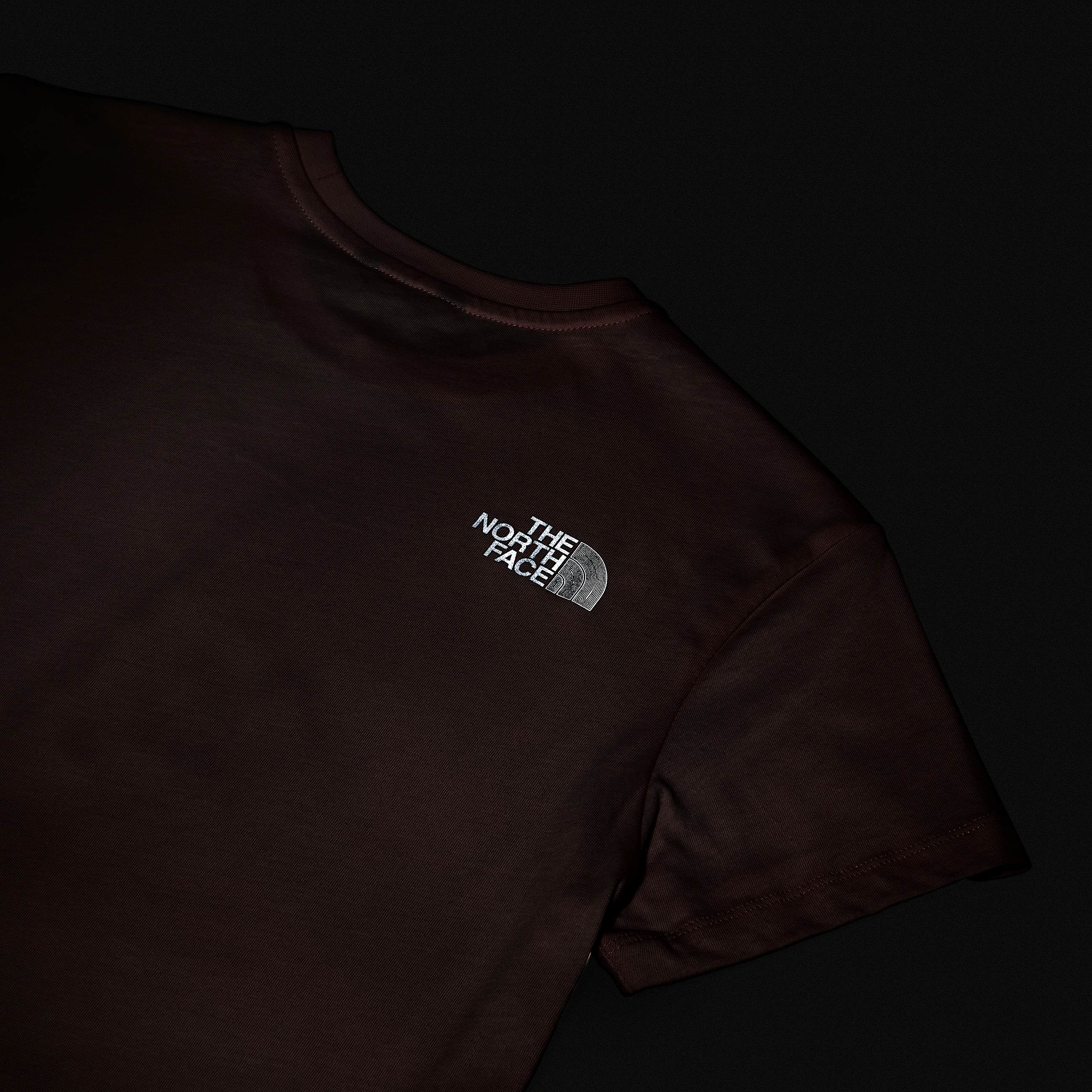 Reflektierendes  relaxt geschnittenes Logo TShirt fr Mdchen TNF ALT20