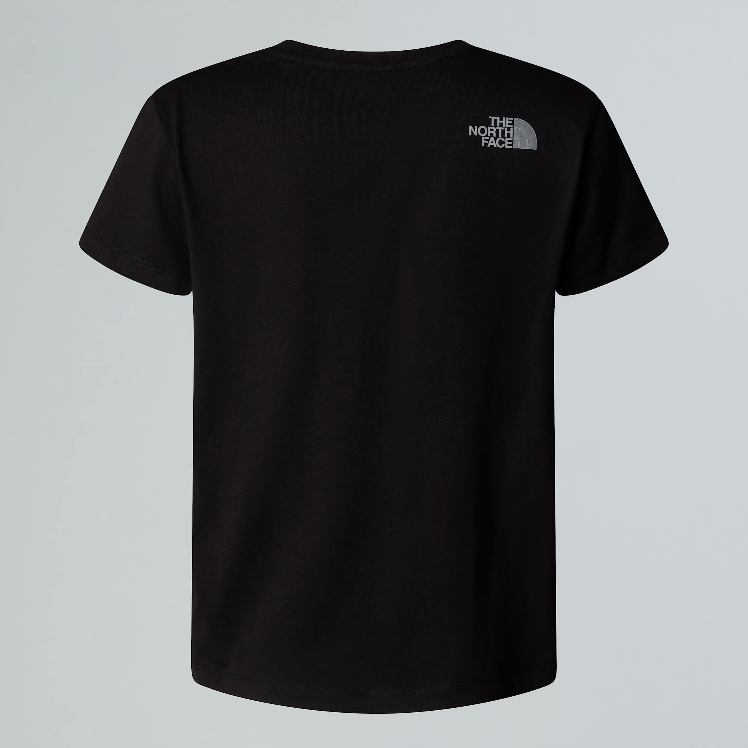 Reflective Logo Relaxed TShirt Girl TNF TNF Black ALT1