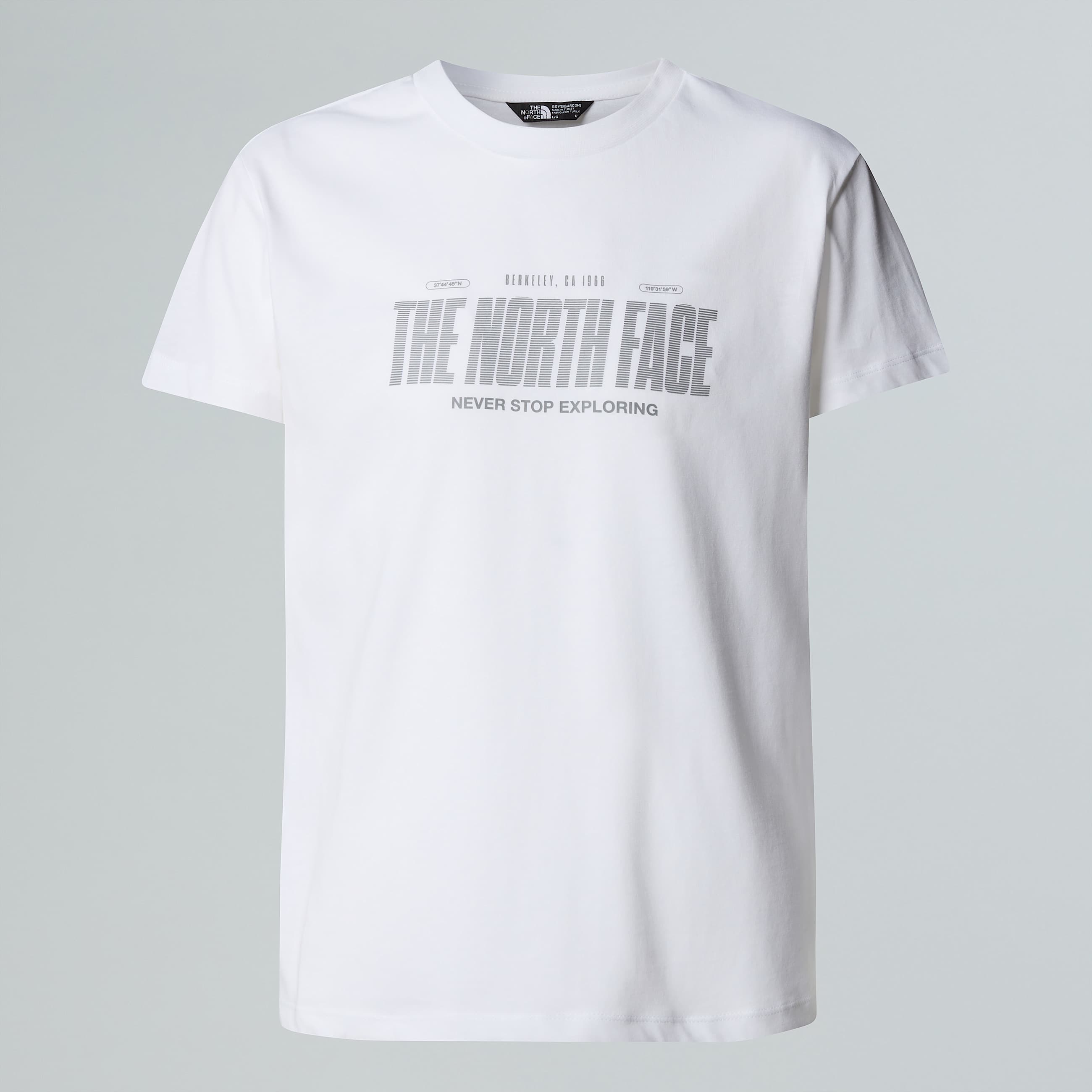 Tshirt Reflective Logo Relaxed da ragazzo TNF HERO