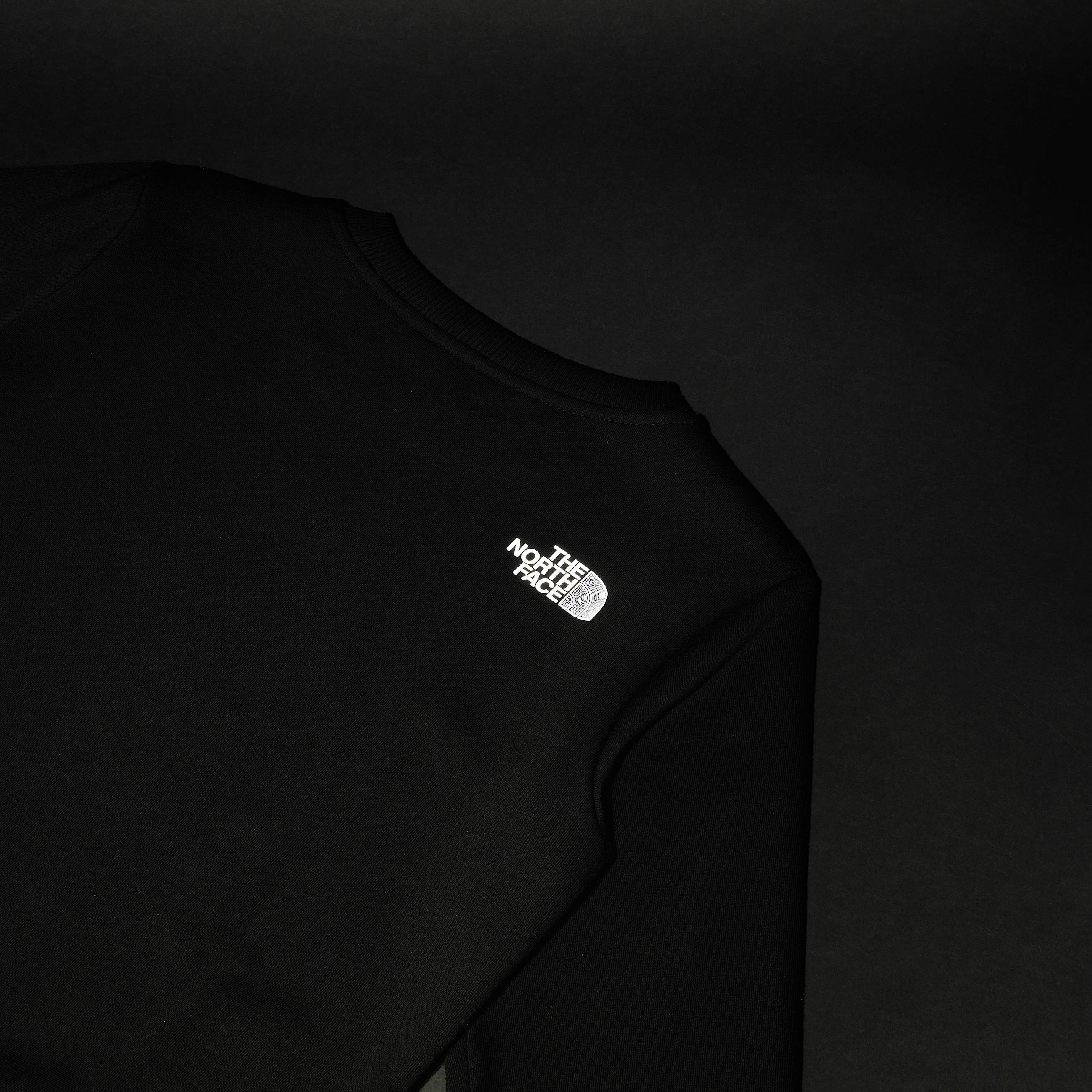 Felpa Reflective Logo Relaxed da ragazzo TNF TNF Black ALT20