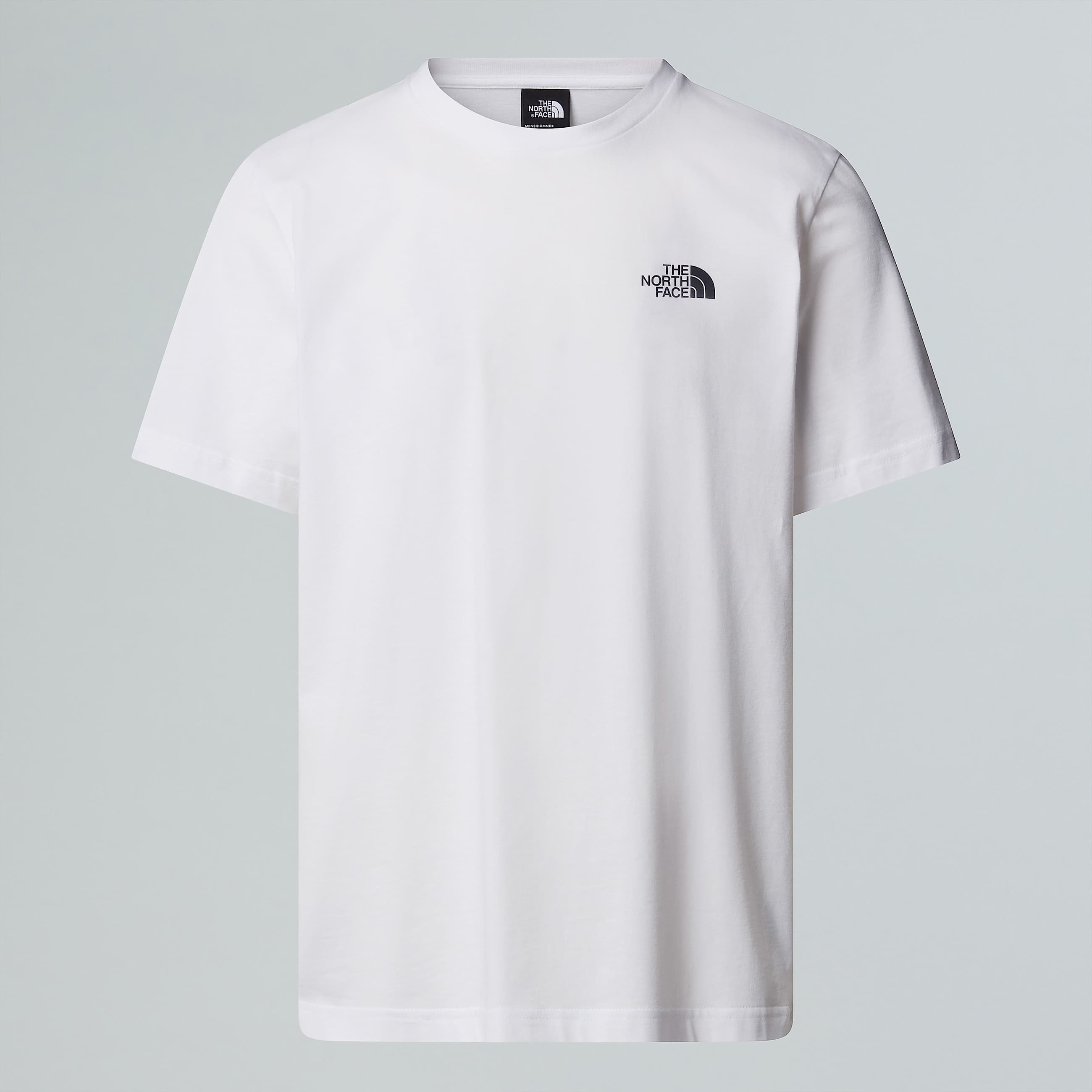 Mens Vertical Logo TShirt TNF HERO