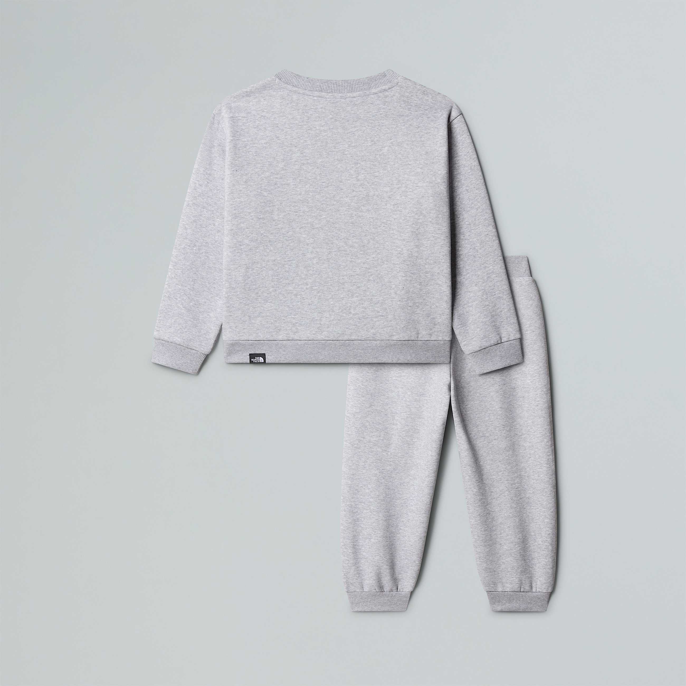 Set in pile Simple Dome da bambini TNF TNF Light Grey Heather ALT1