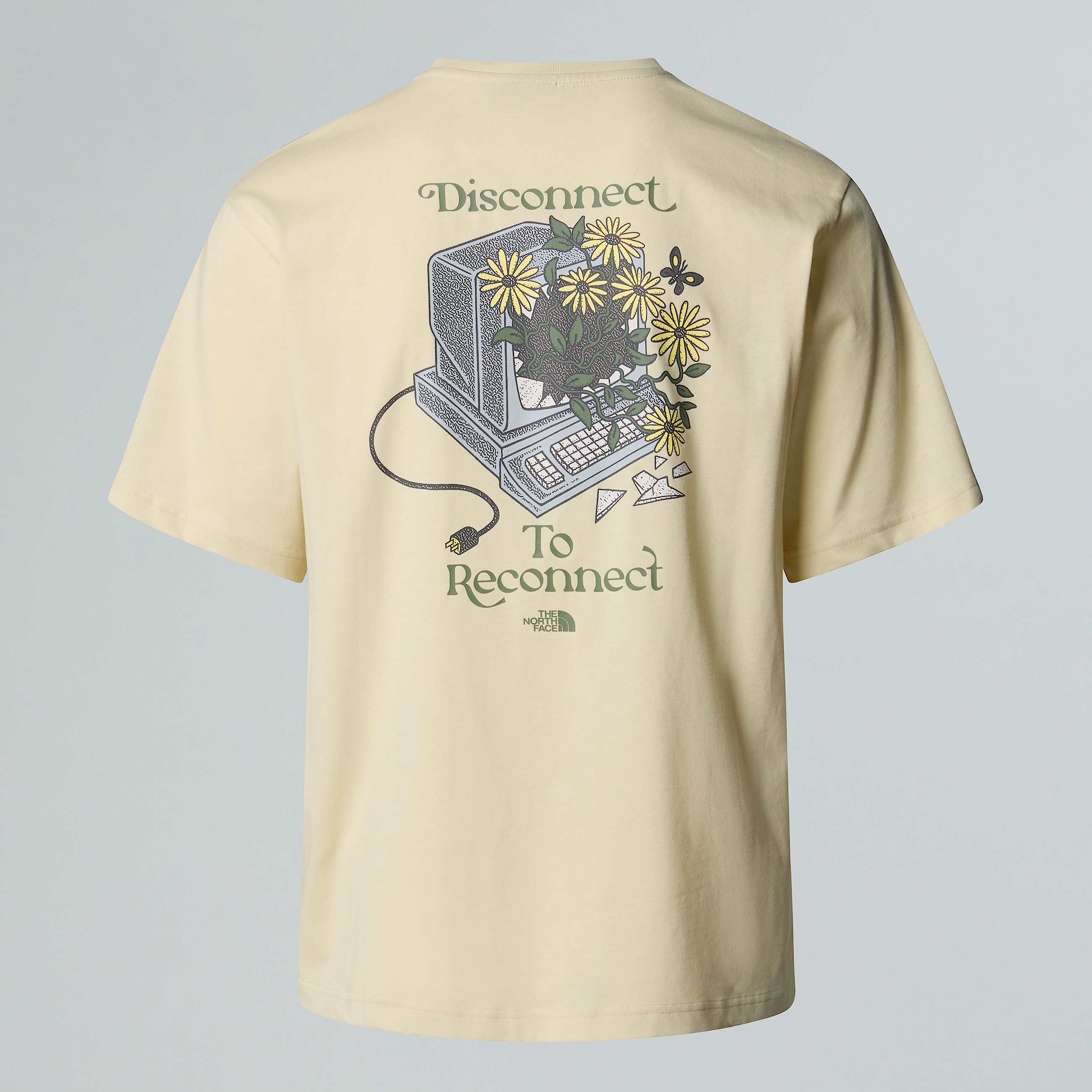 Connect relaxt geschnittenes TShirt mit Grafik in Unisex TNF ALT1