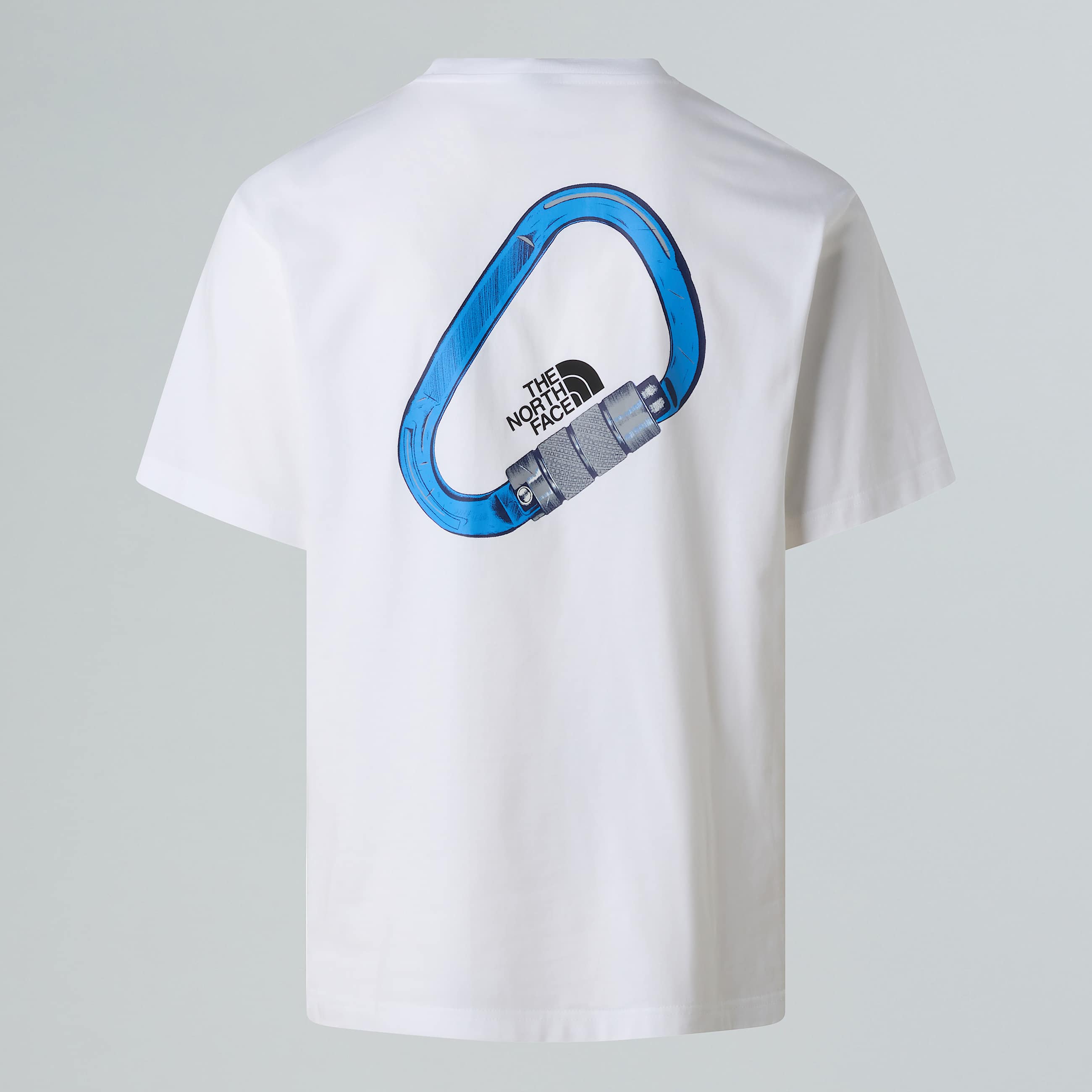 Uniseks Explore Carabiner RelaxedTshirt TNF TNF White ALT1