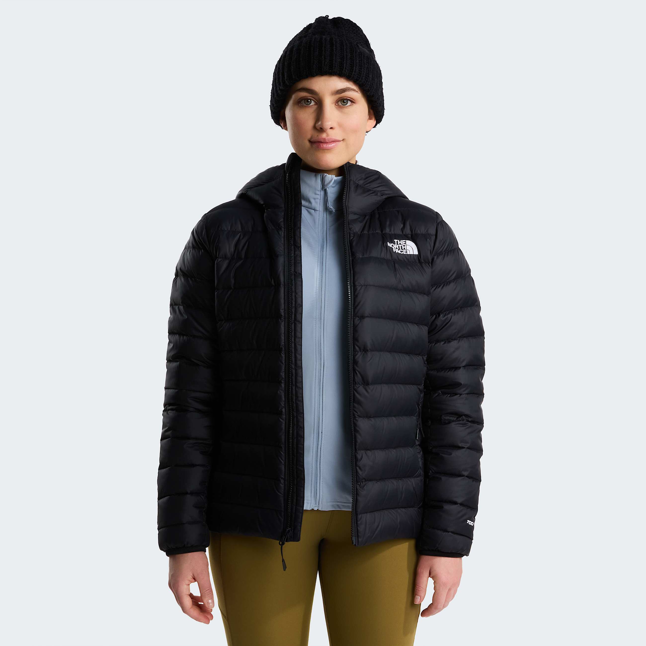 Giacca in piumino con cappuccio Classic da donna TNF ALT4