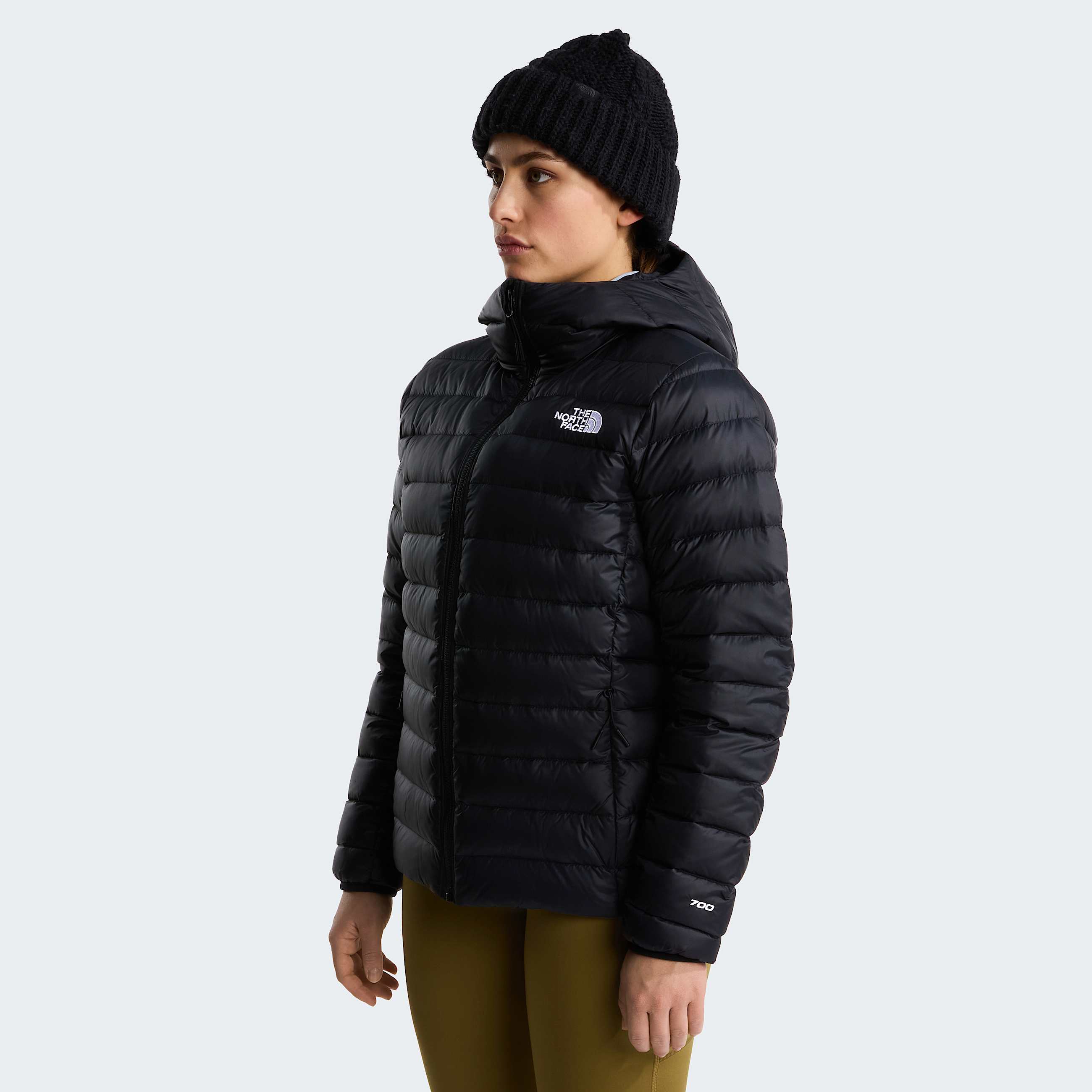 Giacca in piumino con cappuccio Classic da donna TNF HERO