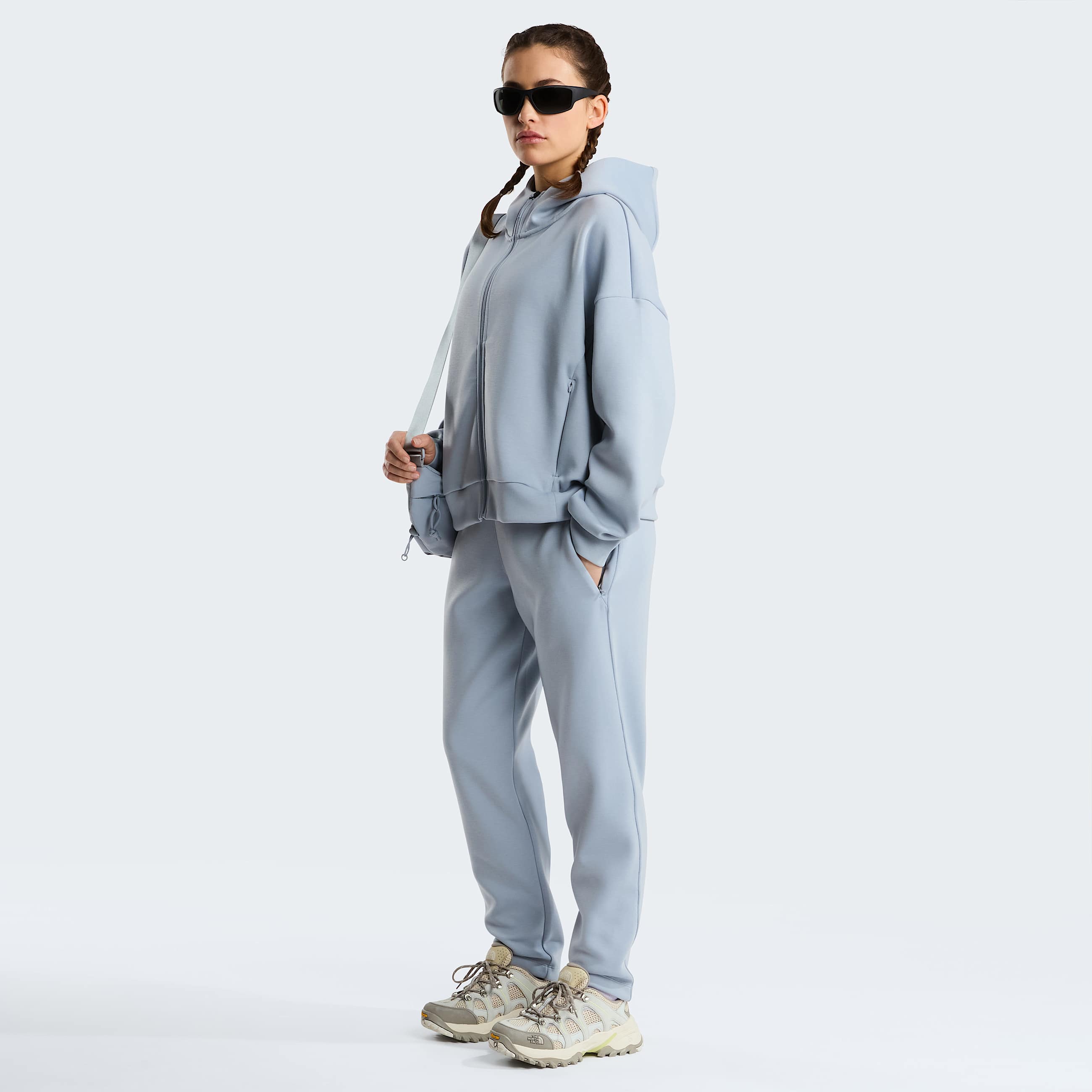 Felpa con cappuccio Jaida da donna TNF ALT1
