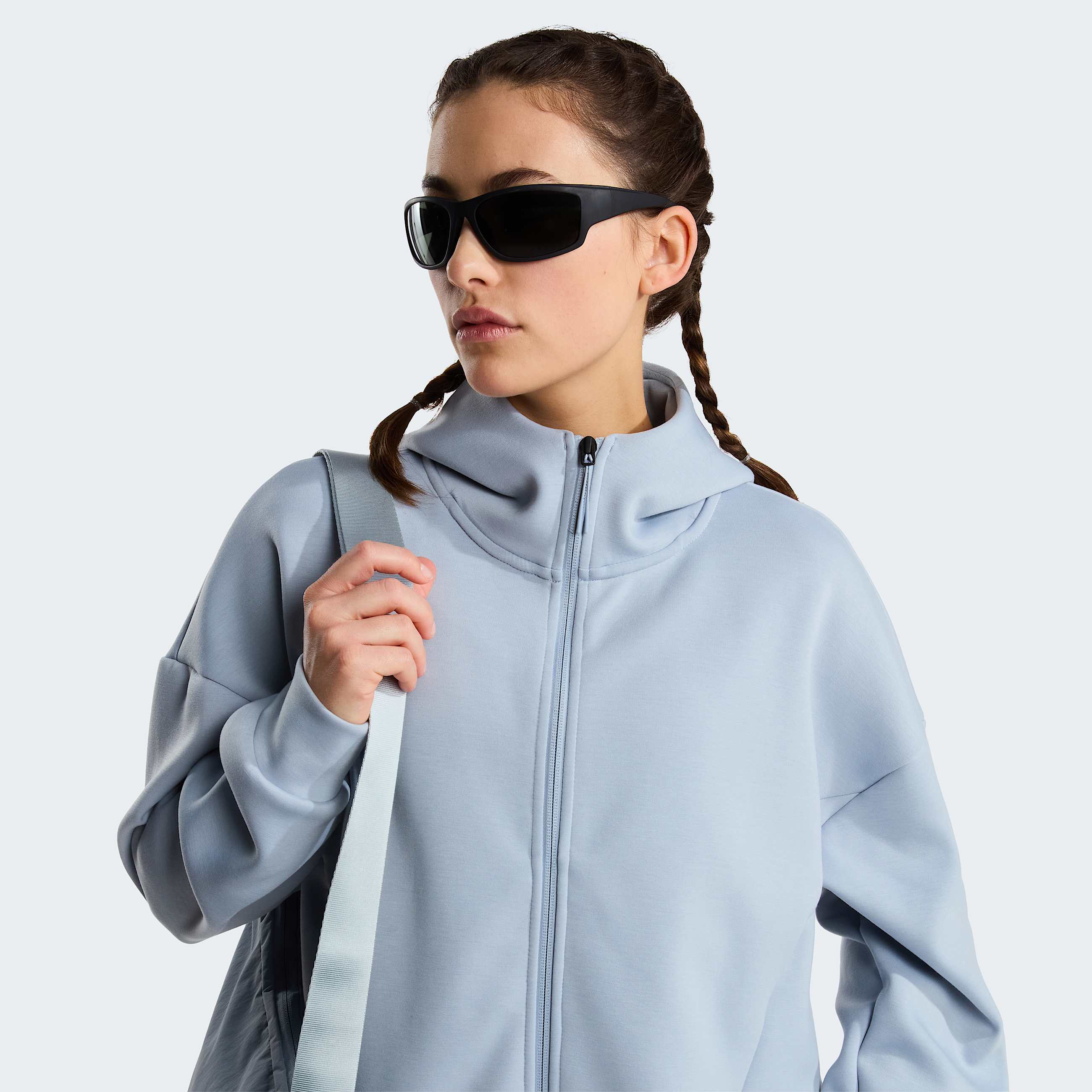 Felpa con cappuccio Jaida da donna TNF ALT8