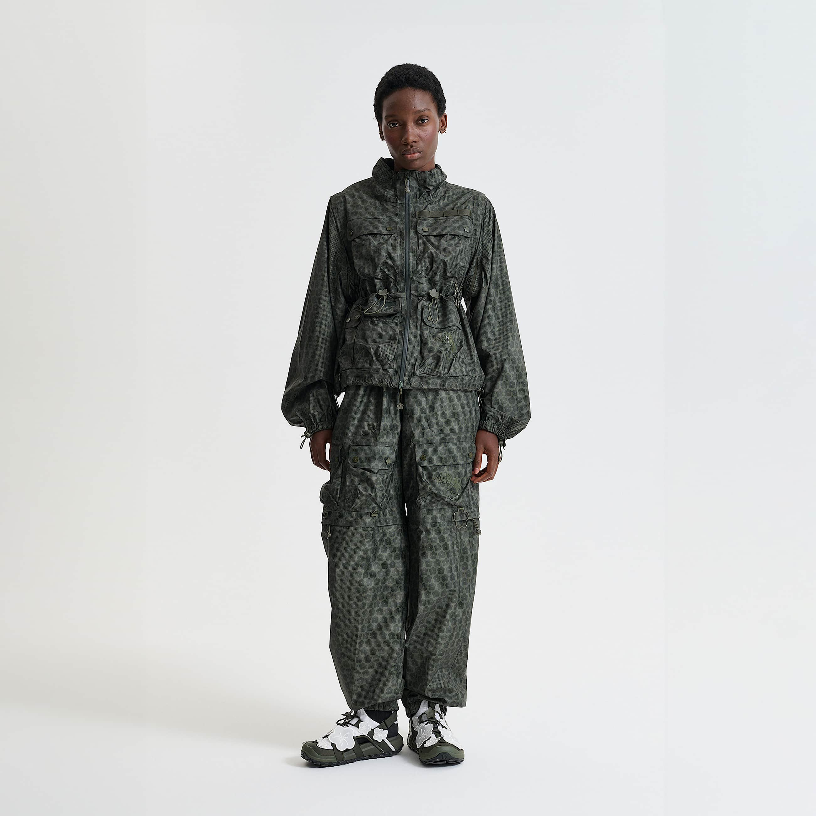 TNF X Cecilie Bahnsen Convertible Jacket Tenzin TNF HERO