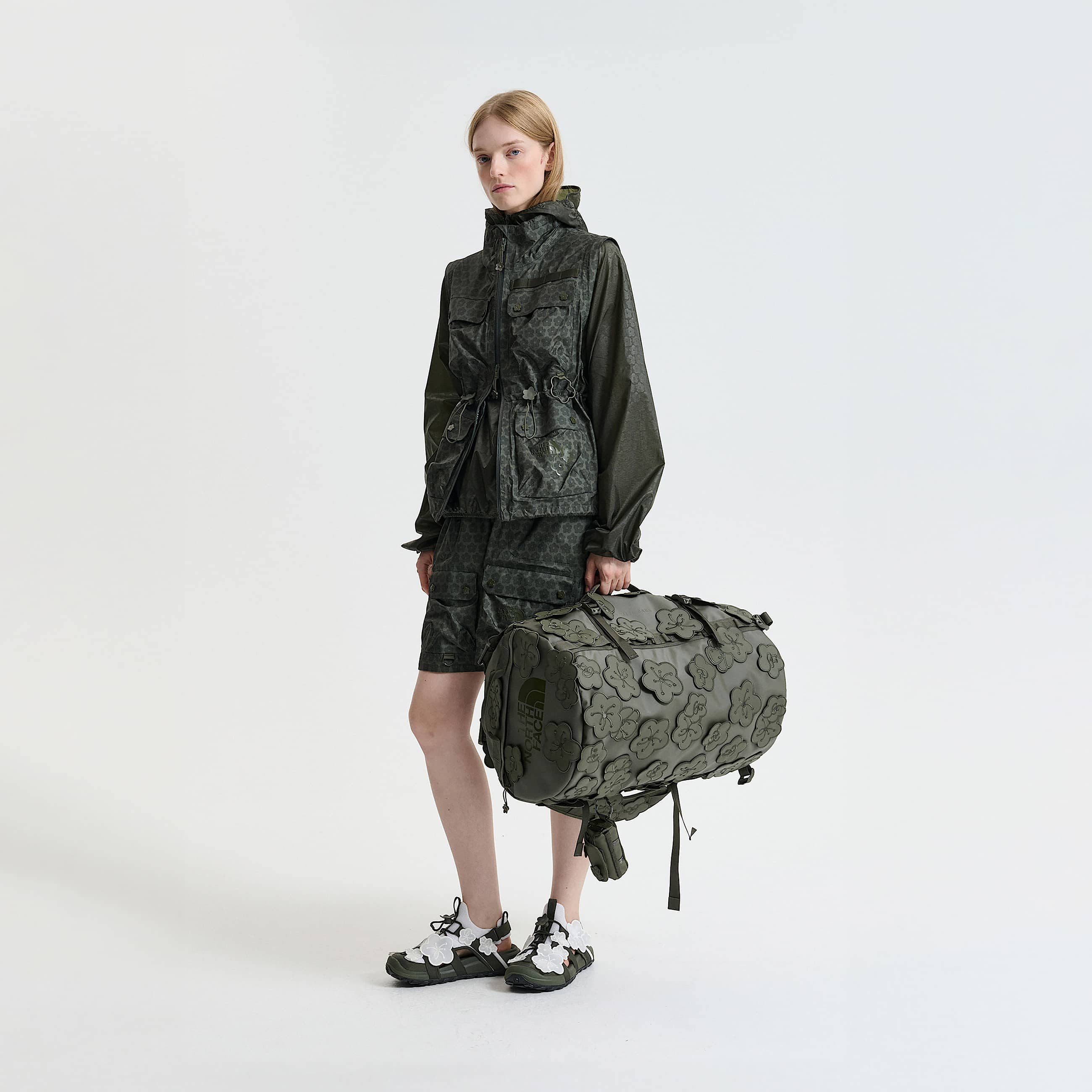 TNF X Cecilie Bahnsen Anna Base Camp Duffel  S TNF ALT5