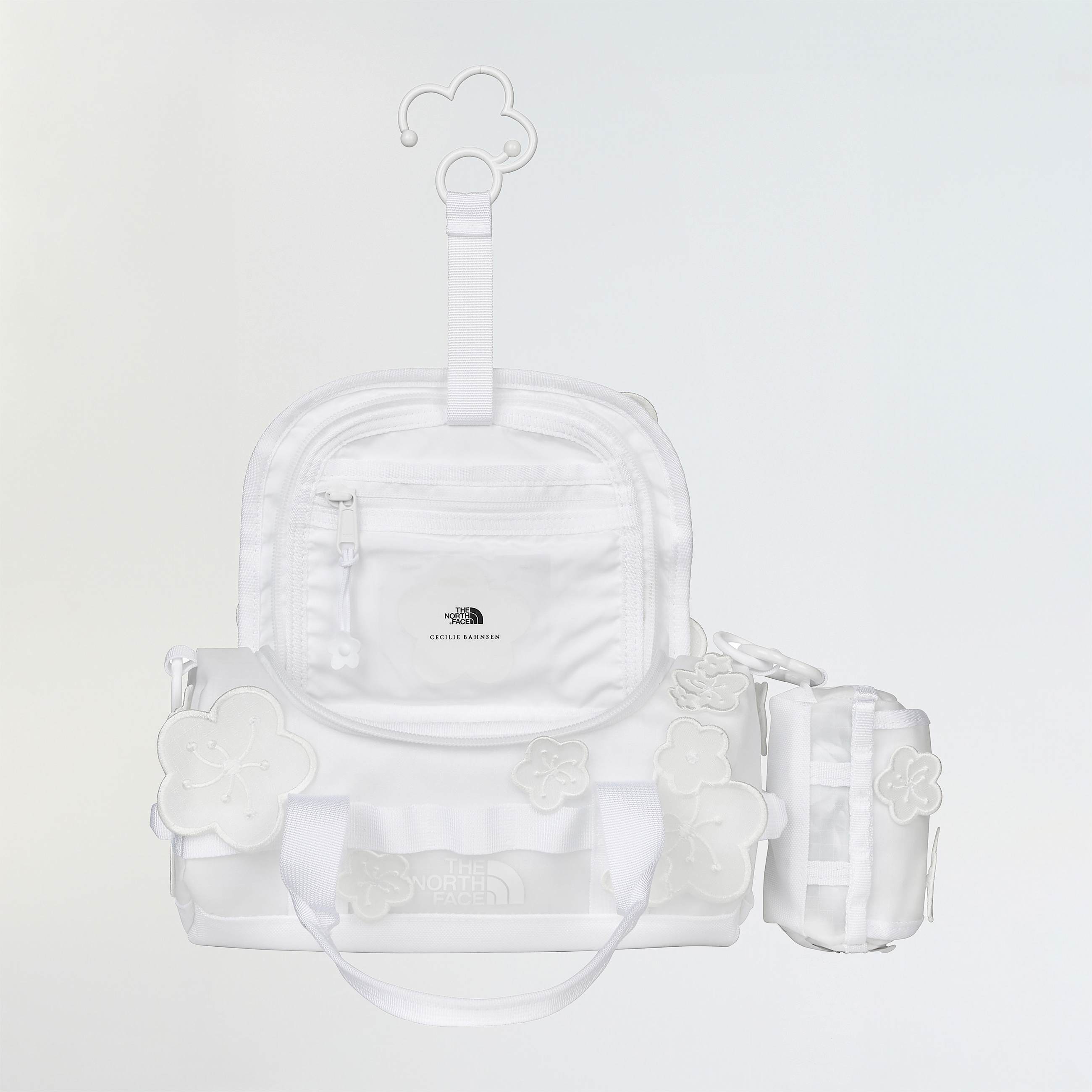 Borsa clutch TNF X Cecilie Bahnsen Maria Translucent Base Camp TNF ALT3