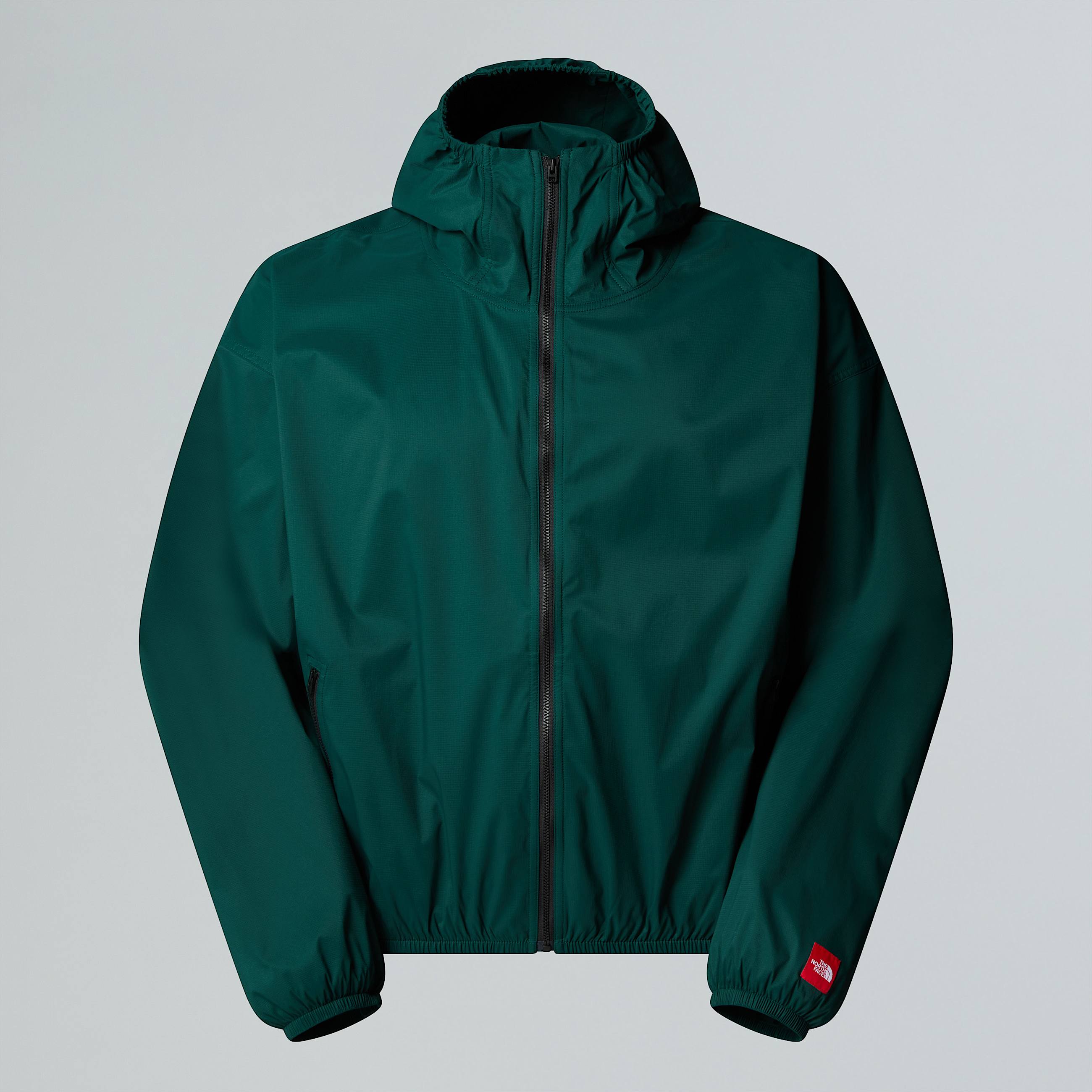 Red Box klein verpackbare Windjacke mit Kapuze Unisex TNF HERO