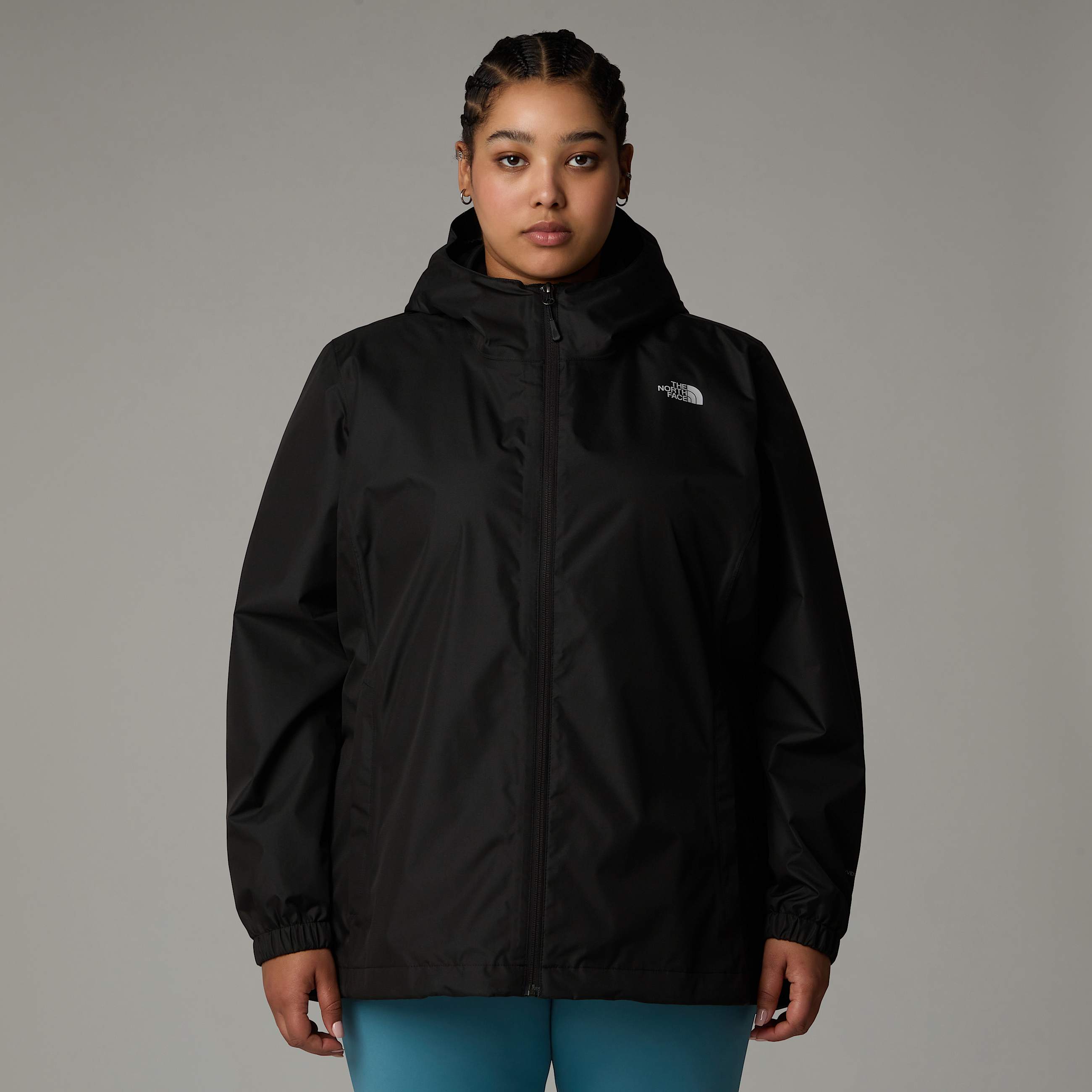 Womens Plus Size Quest Jacket TNF ALT4
