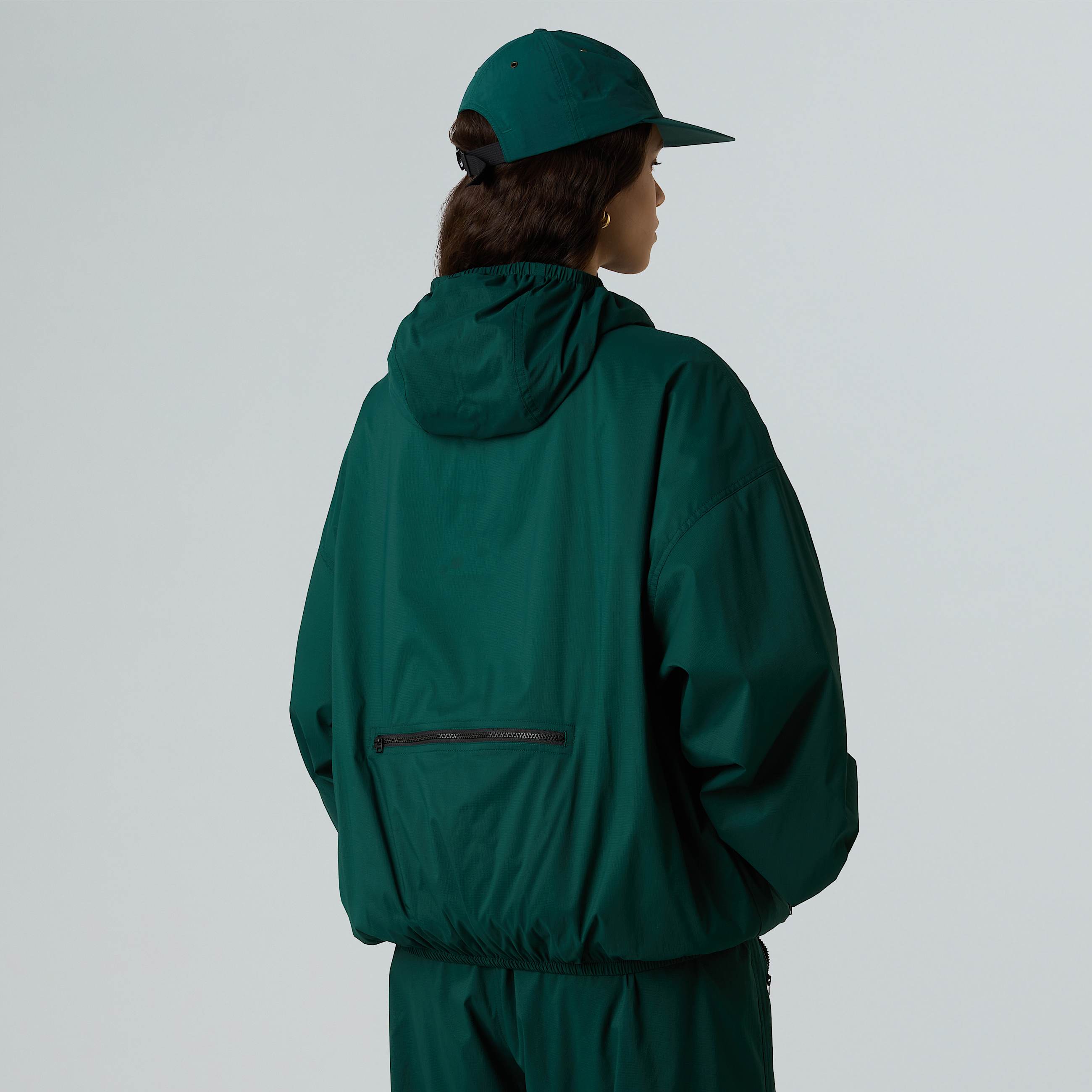 Red Box klein verpackbare Windjacke mit Kapuze Unisex TNF ALT13