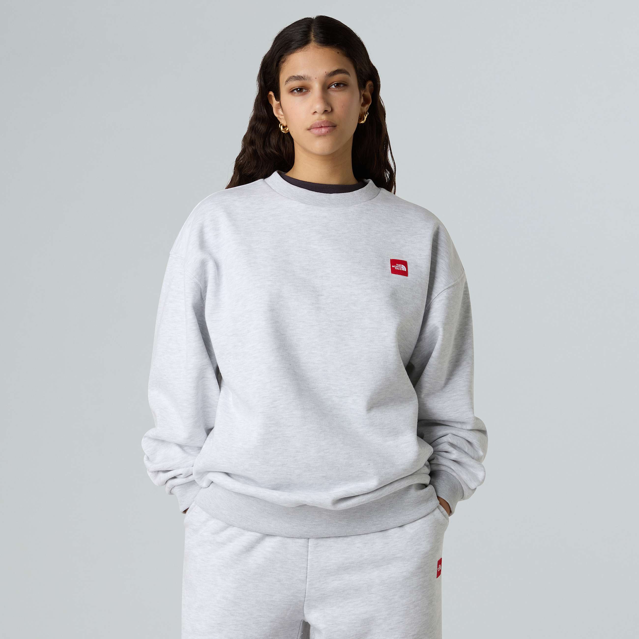 Camisola Red Box para homem TNF TNF Classic Grey Heather ALT8