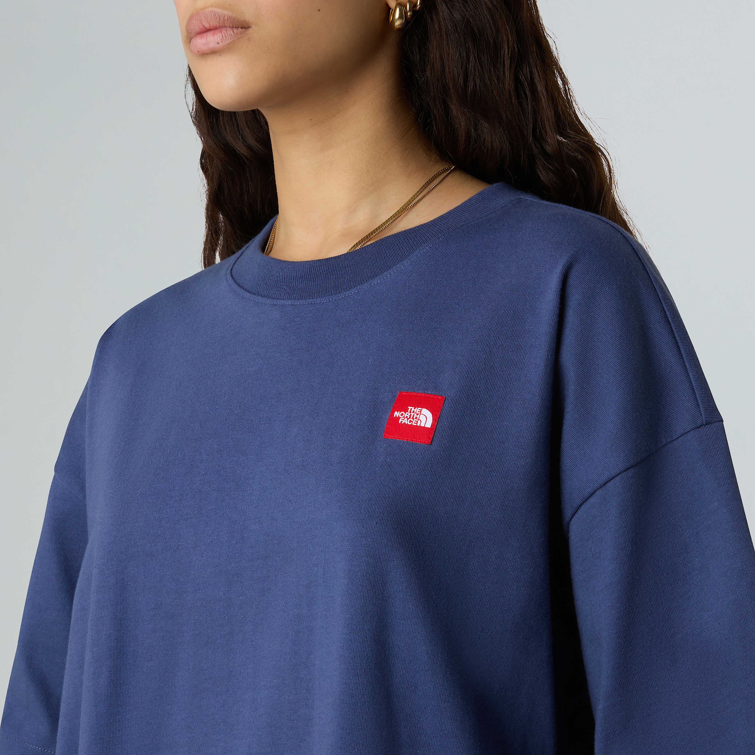 Tshirt de malha Red Box unissexo TNF Lunar Blue ALT11