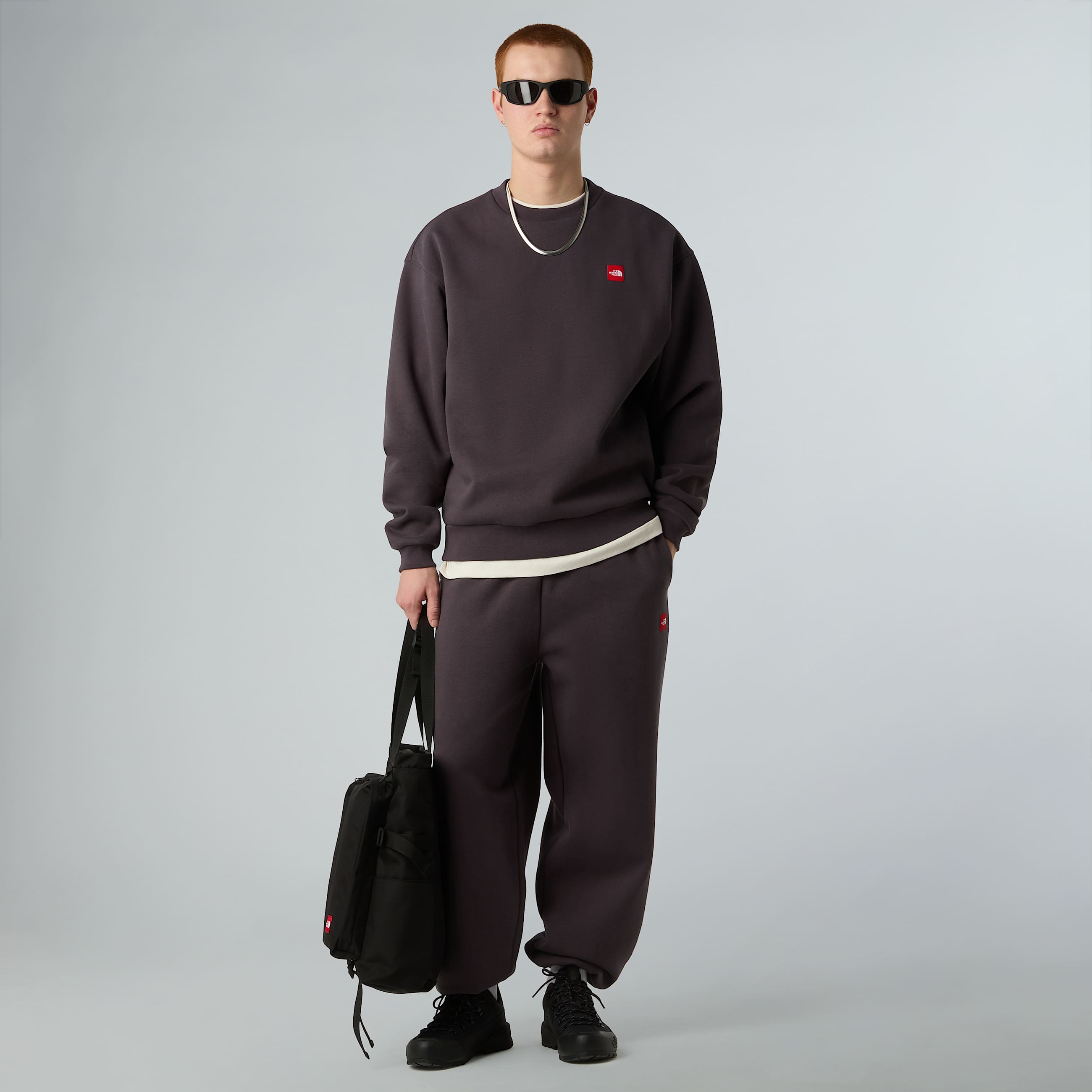 Red Boxsweatshirt voor heren TNF ALT5