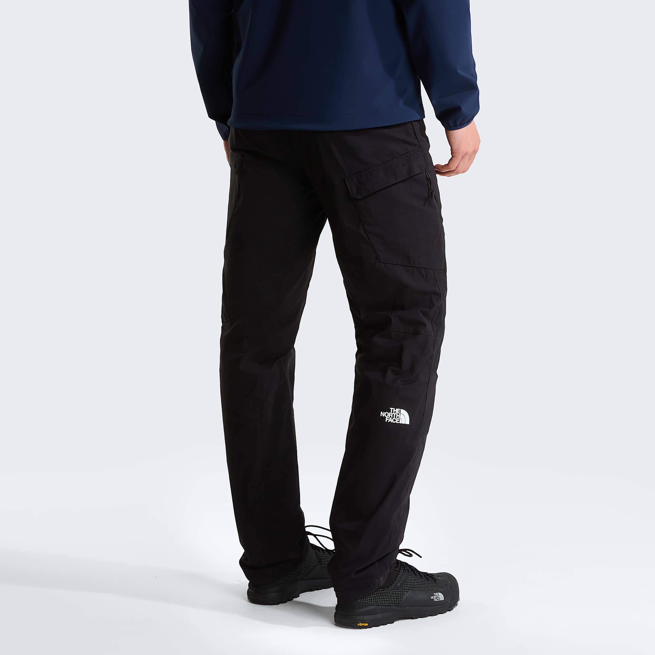 Mens Winter Exploration Regular Tapered Cargo Trousers TNF ALT3