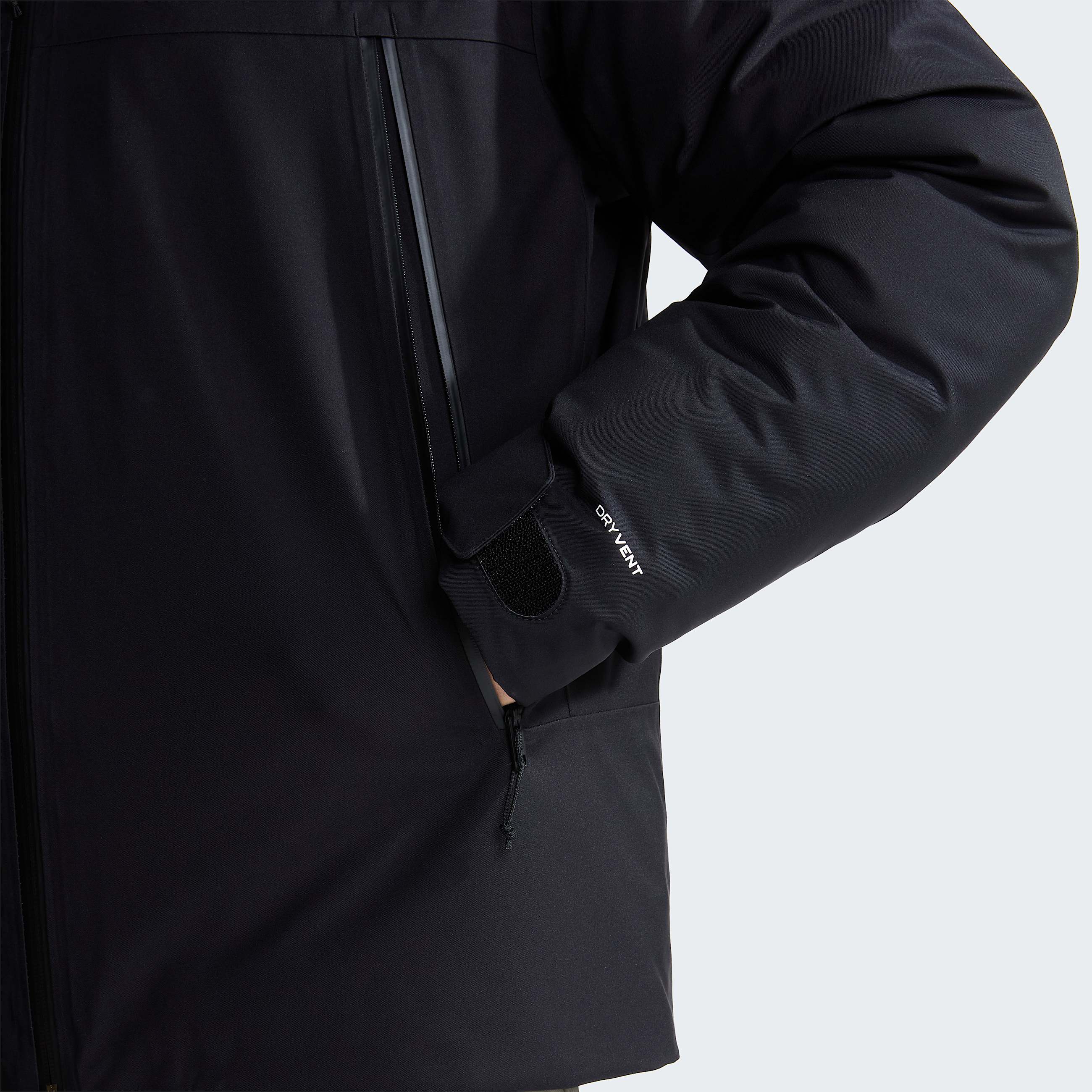 Mens Mountain Range Down Hooded Jacket TNF ALT5