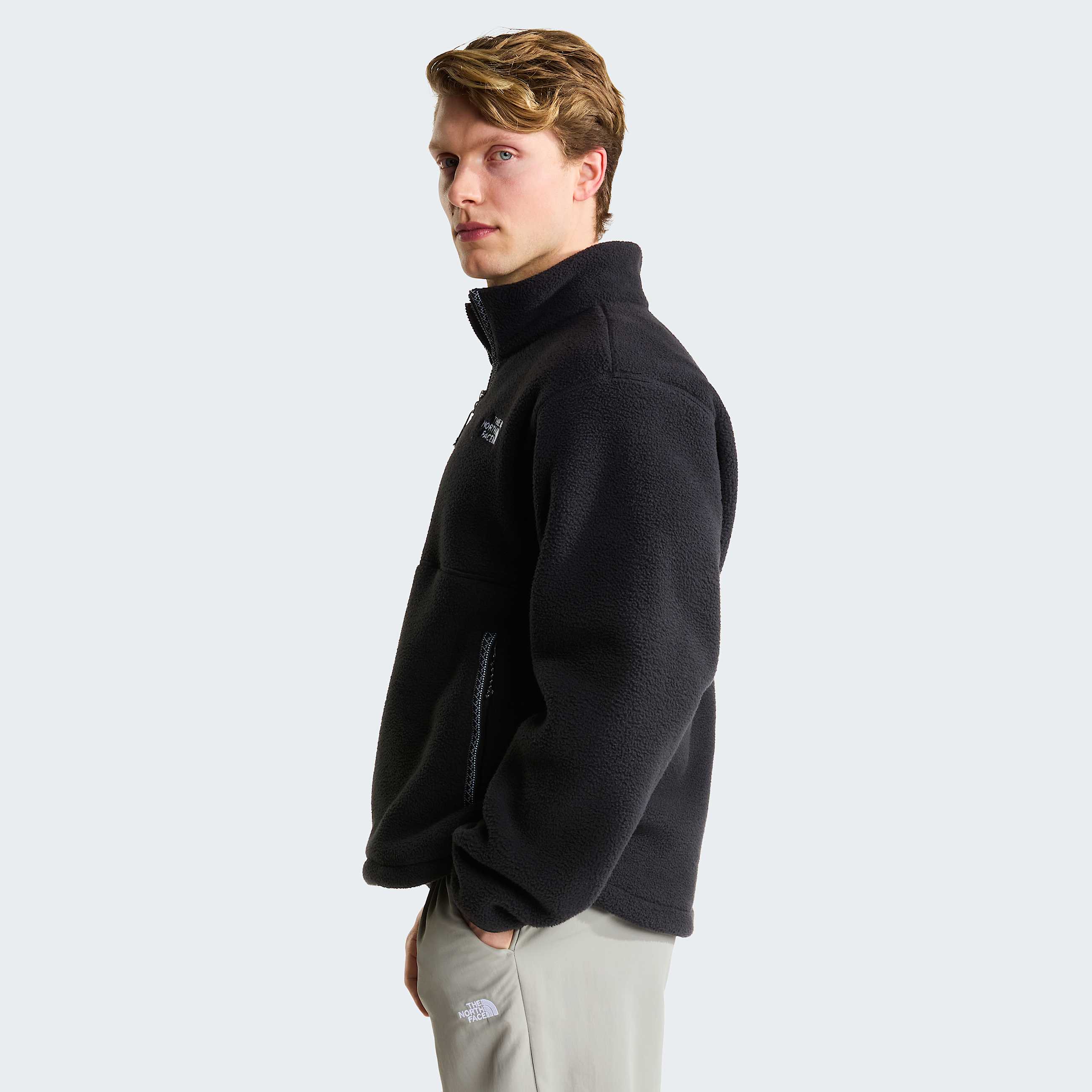 Pile pullover con cerniera a 14 TNF Fleeski da uomo TNF ALT2