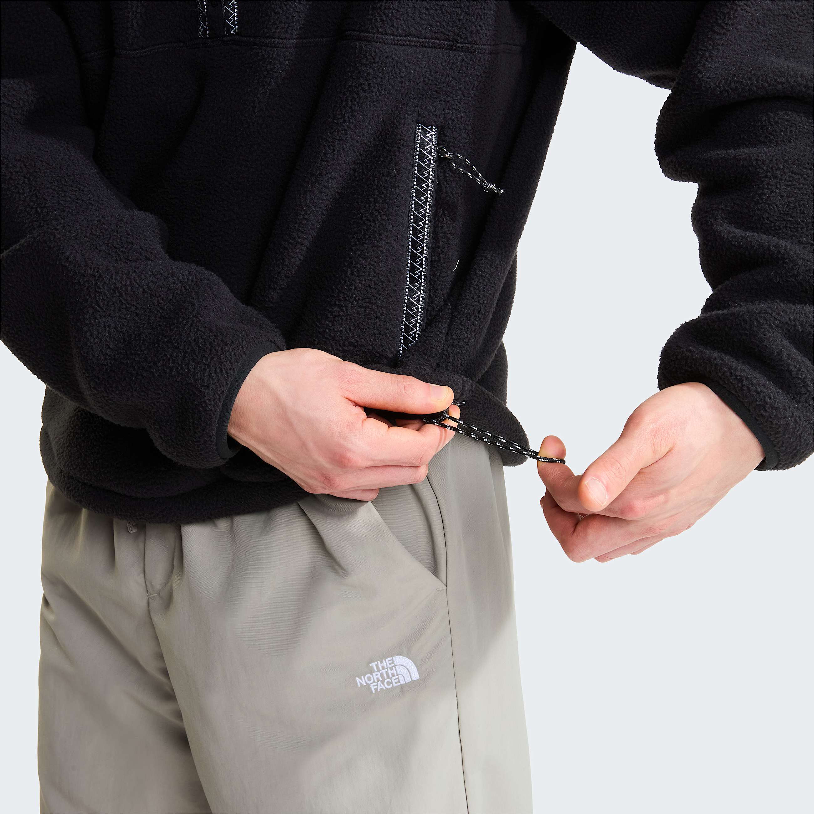 Pile pullover con cerniera a 14 TNF Fleeski da uomo TNF ALT6