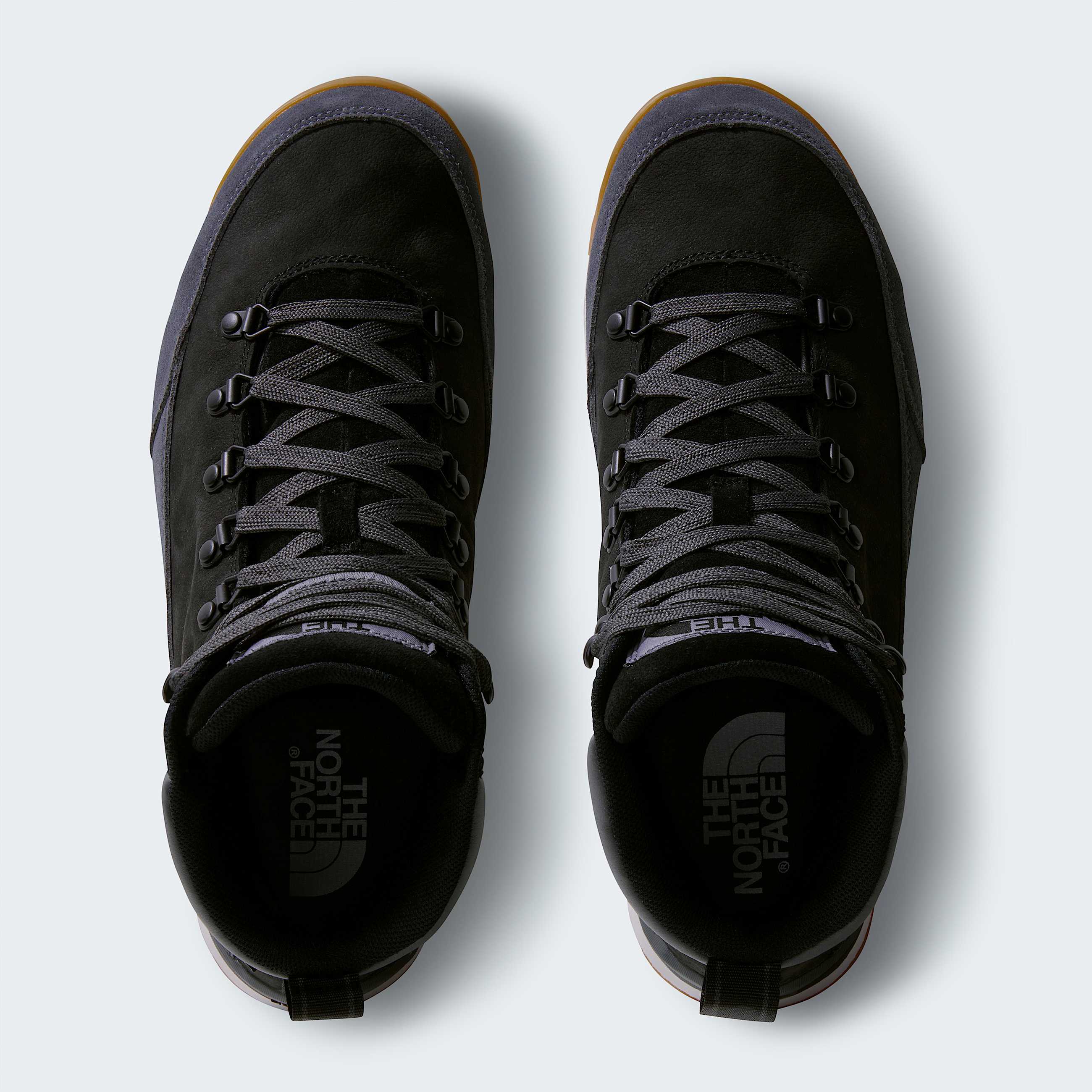 Chaussures montantes en cuir BackToBerkeley IV pour homme TNF TNF BlackAsphalt Grey ALT1