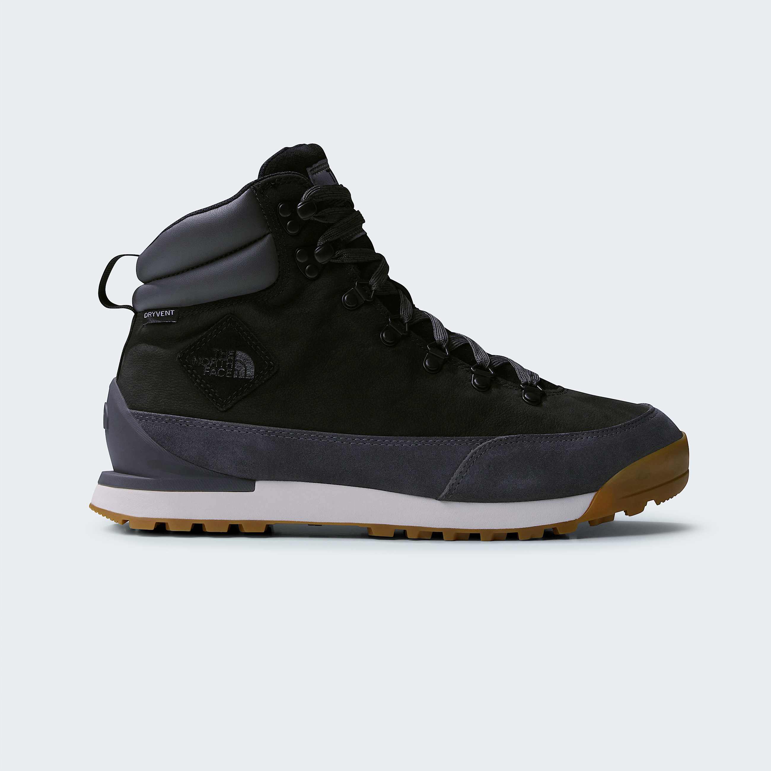 Chaussures montantes en cuir BackToBerkeley IV pour homme TNF TNF BlackAsphalt Grey HERO
