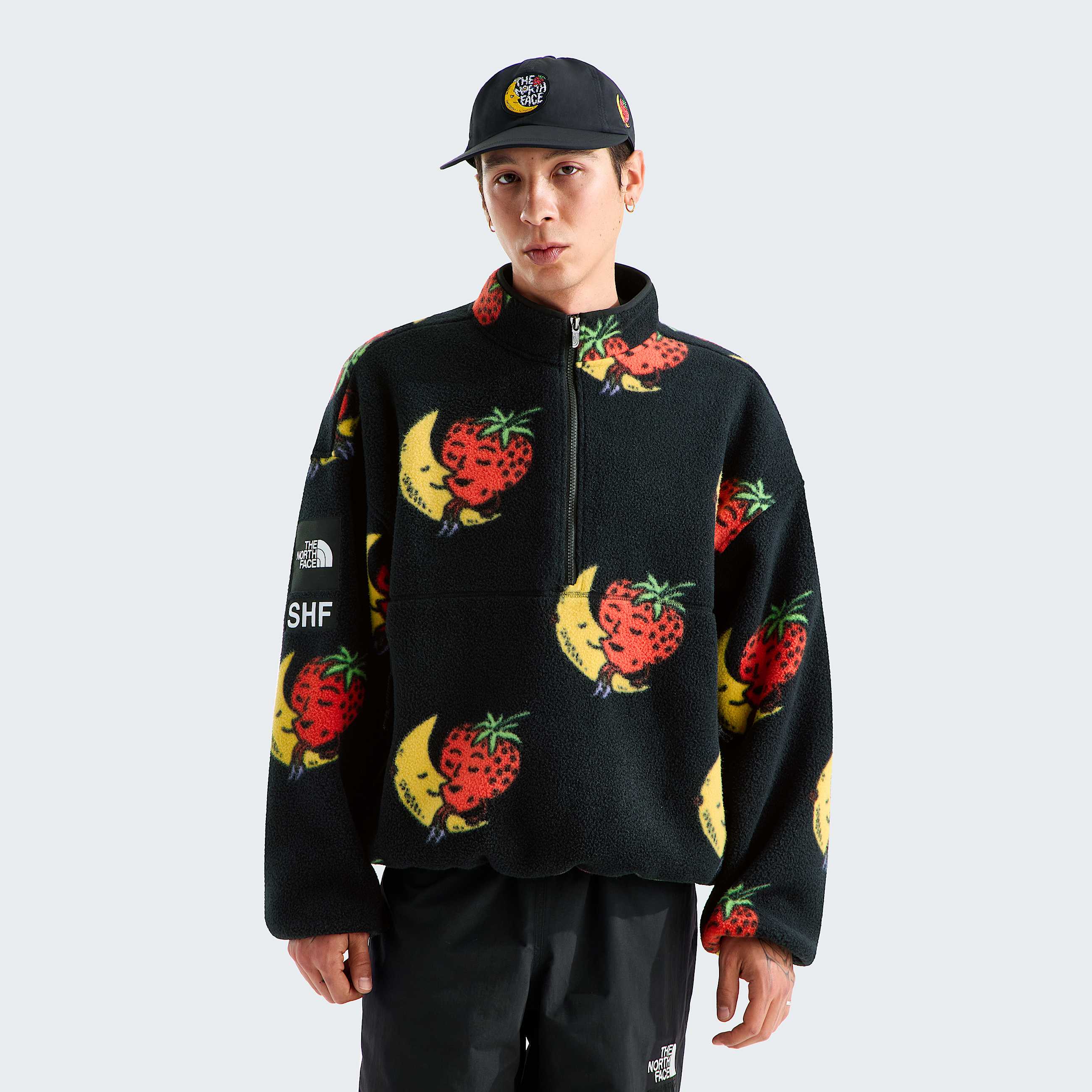 TNF X Sky High Farm 12 Zip Fleece TNF ALT3